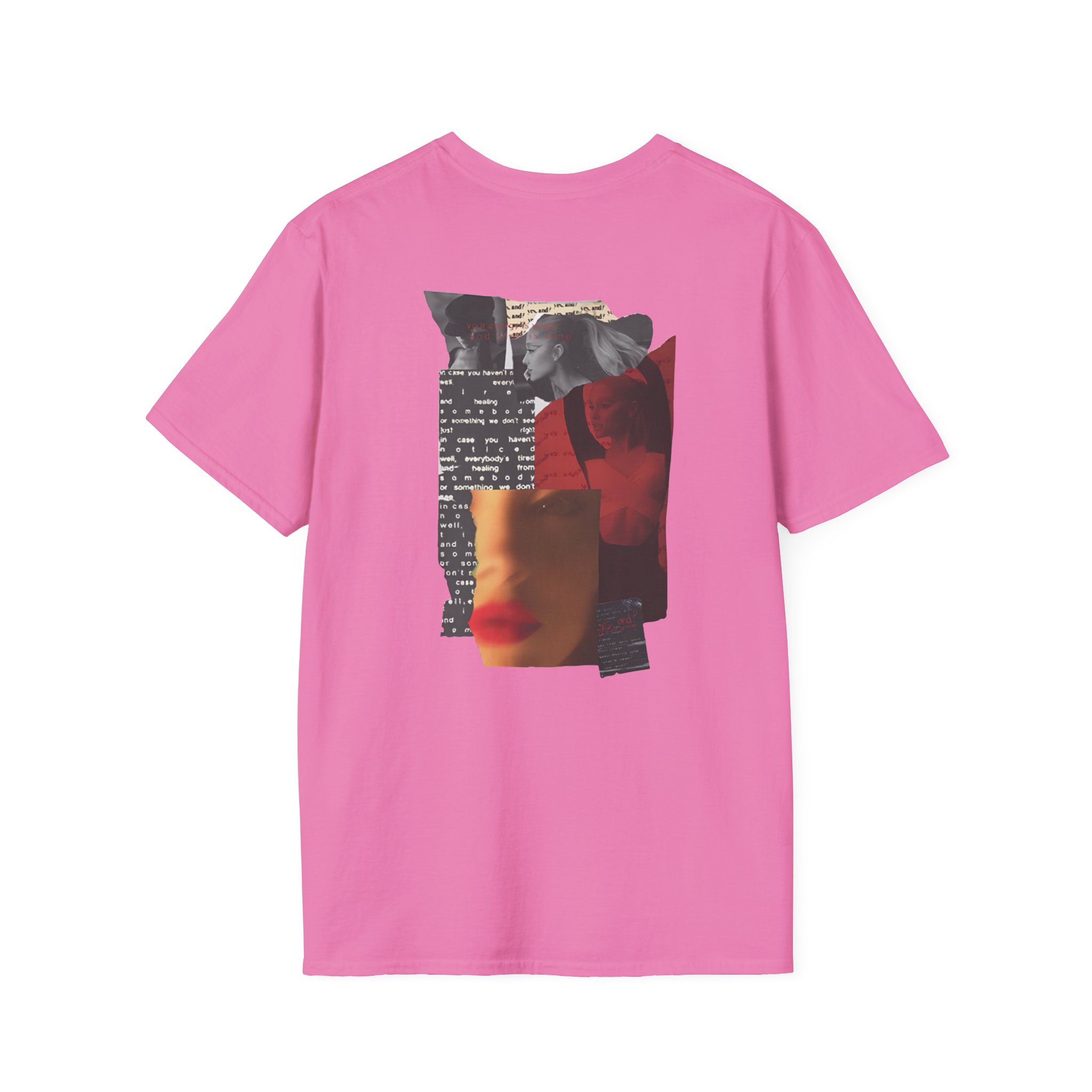 AG Yes, and? Collage Unisex Softstyle T-Shirt - Image 20