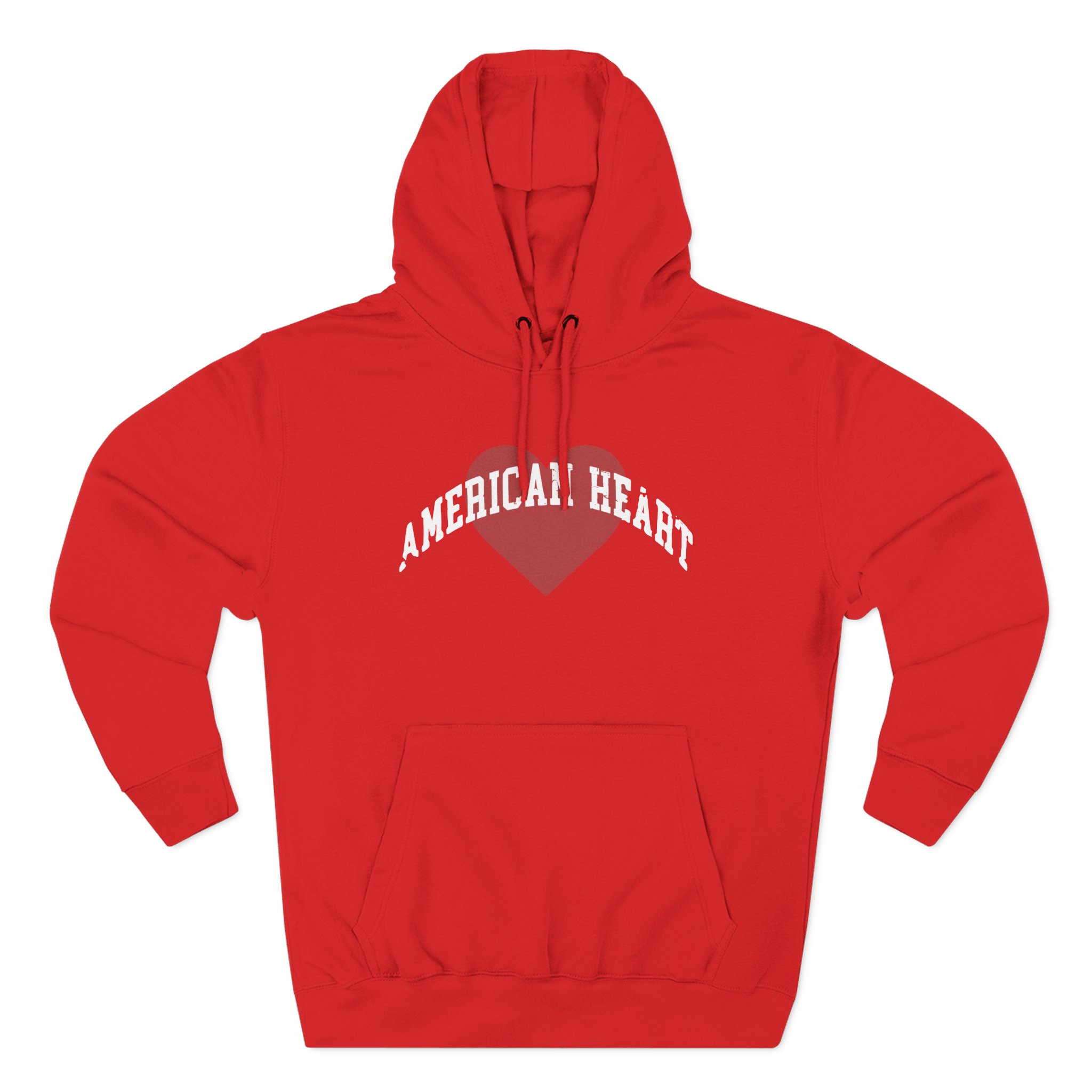 Benson Boone American Heart Three-Panel Fleece Hoodie