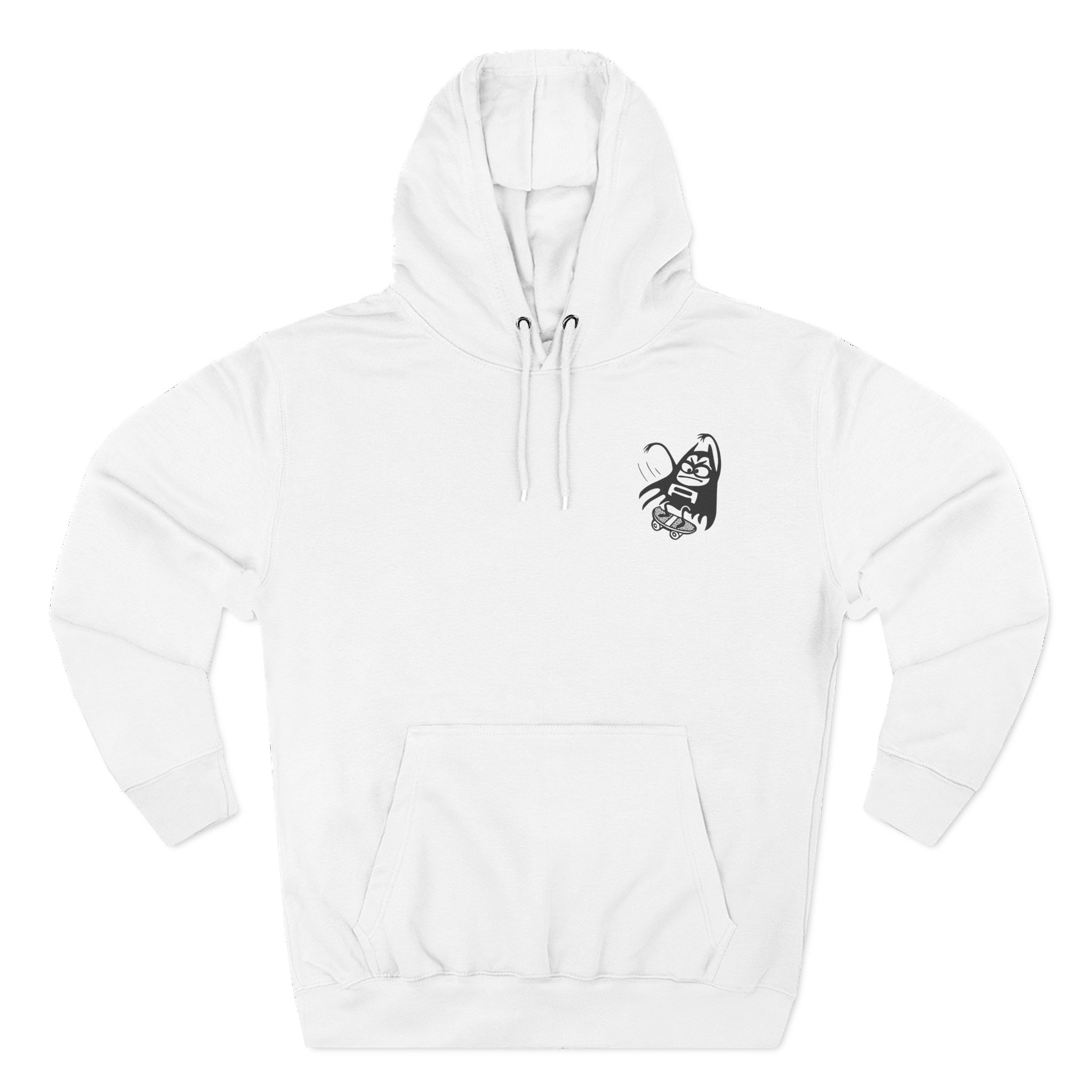 The Aquabats Lil Bat Skateboard Three-Panel Fleece Hoodie - Image 3