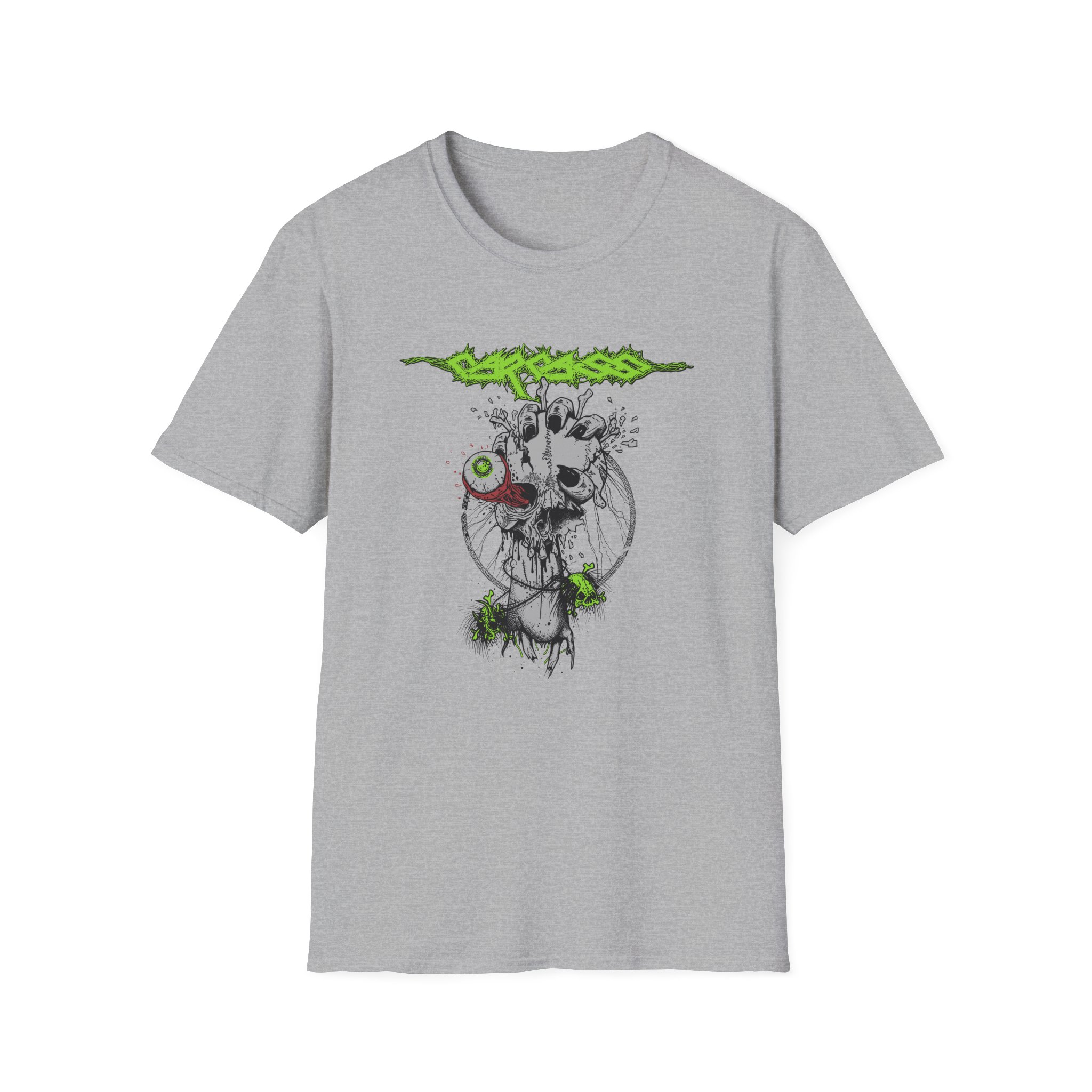 Carcass Vtg Unisex Softstyle T-Shirt - Image 9