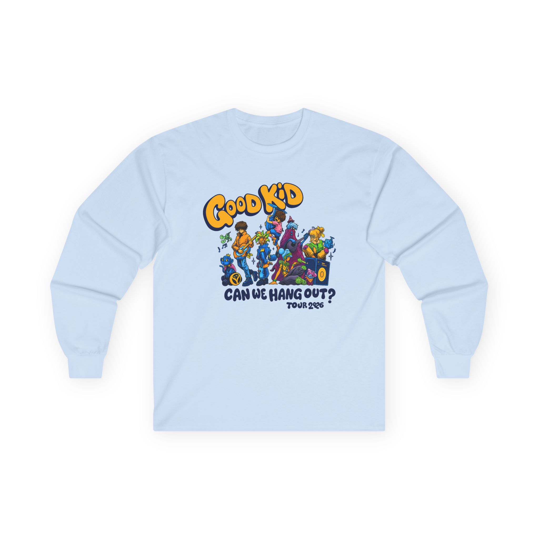 Good Kid Can We Hang Out Unisex Ultra Cotton Long Sleeve Tee - Image 7