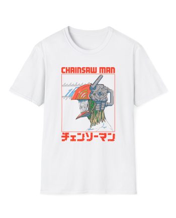 Chainsaw Man Three Tone Unisex Softstyle T-Shirt
