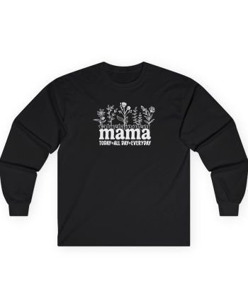 Valuetainment Future Looks Bright Lilac Everyday Vt Mama Unisex Ultra Cotton Long Sleeve Tee