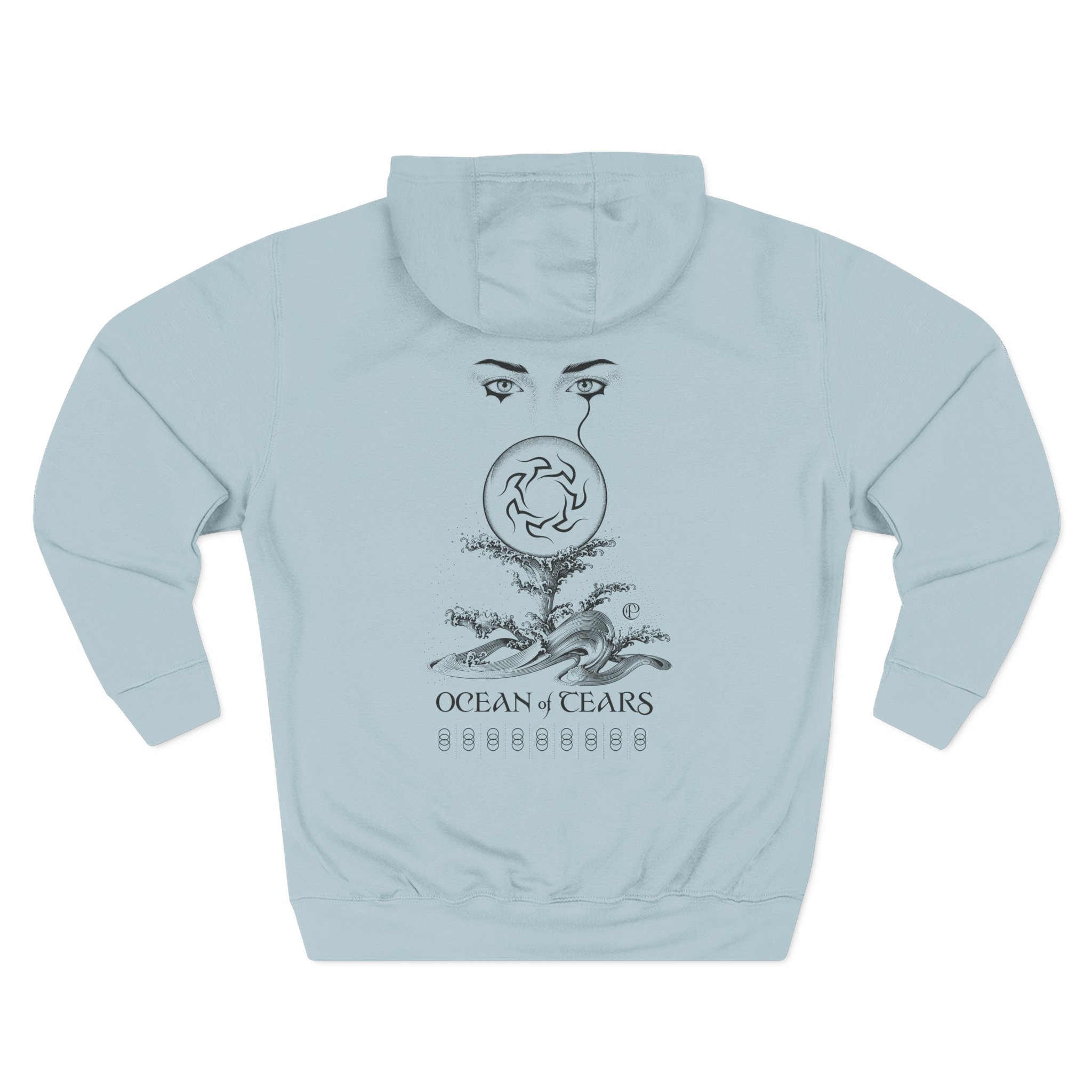 Caroline Polachek Ocean of Tears Three-Panel Fleece Hoodie - Image 10