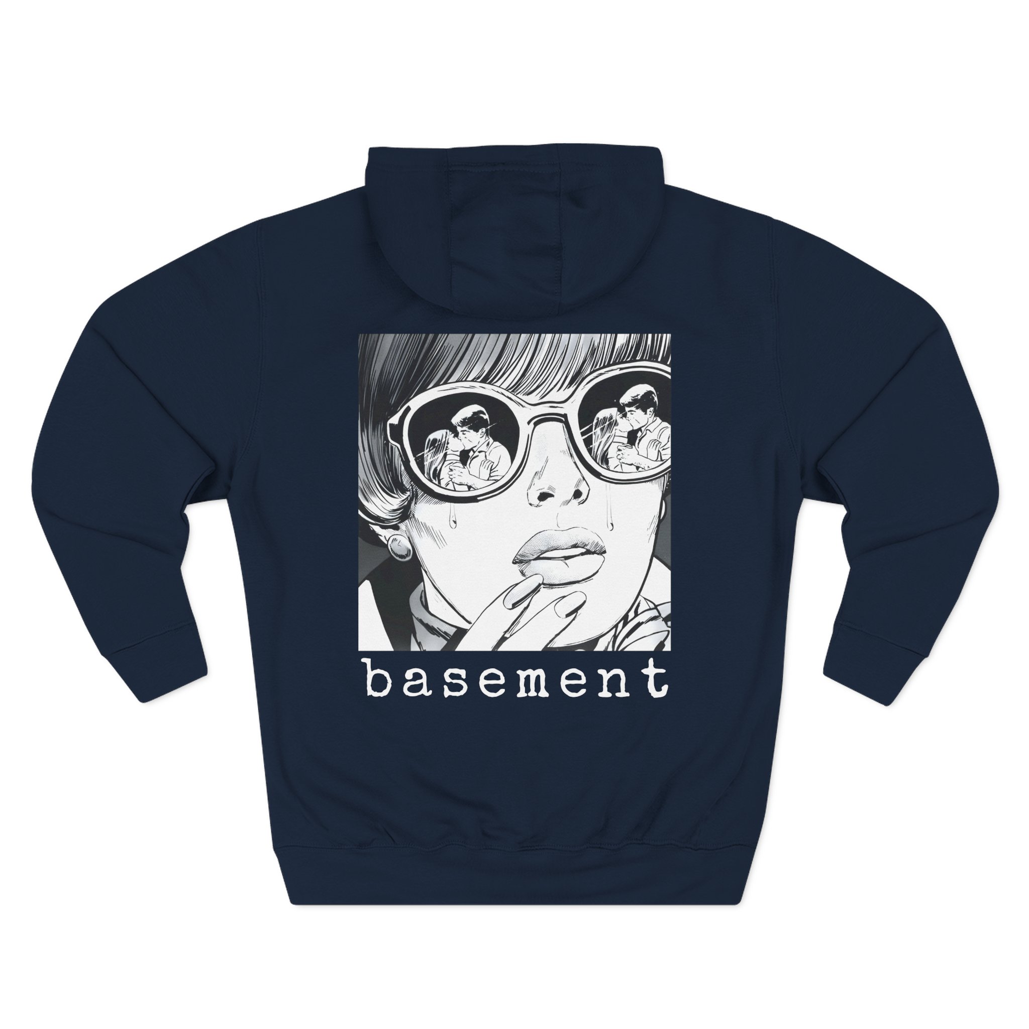 Cold Cuts Basement Couple Three-Panel Fleece Hoodie - Image 12