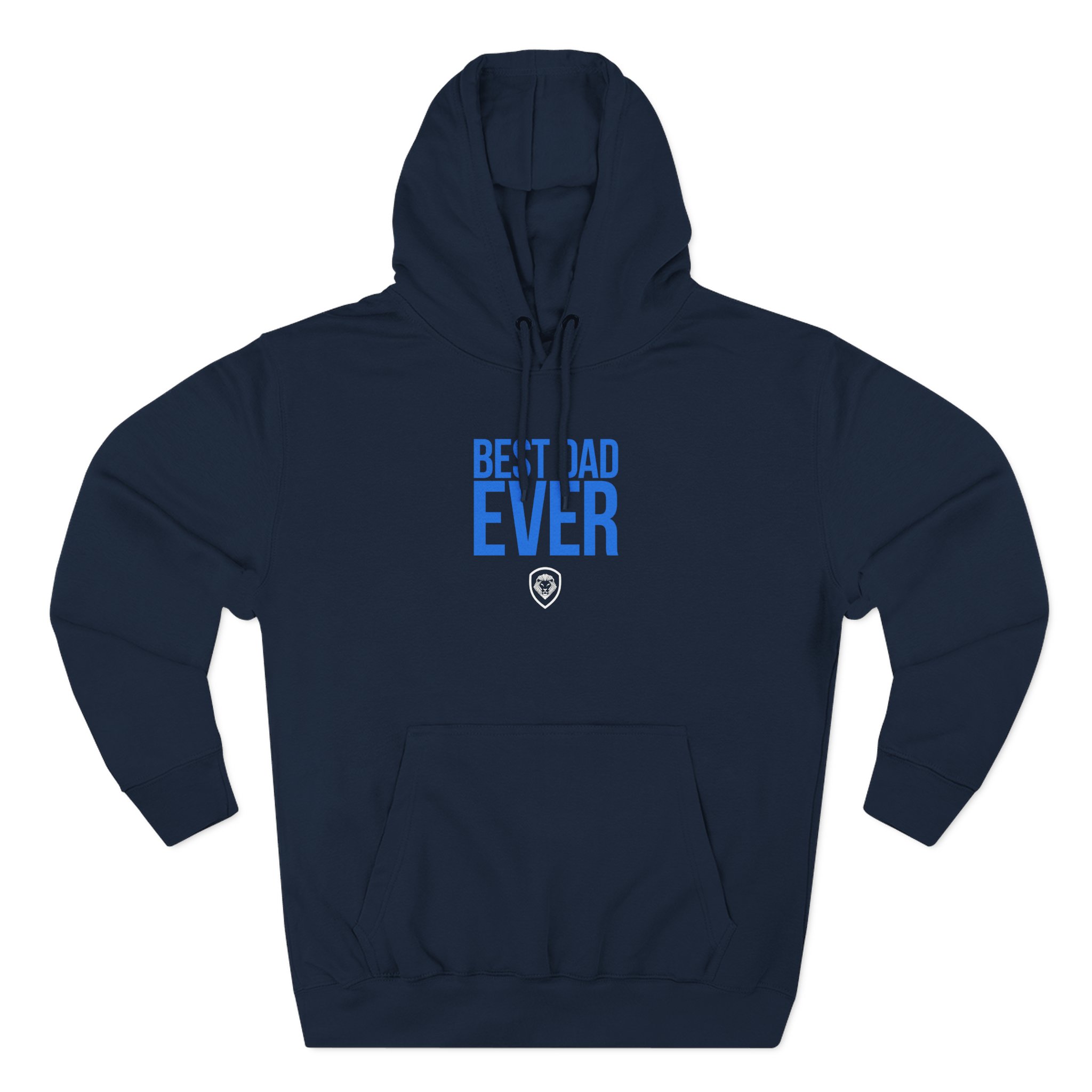 Valuetainment Best Dad Ever Three-Panel Fleece Hoodie - Image 7