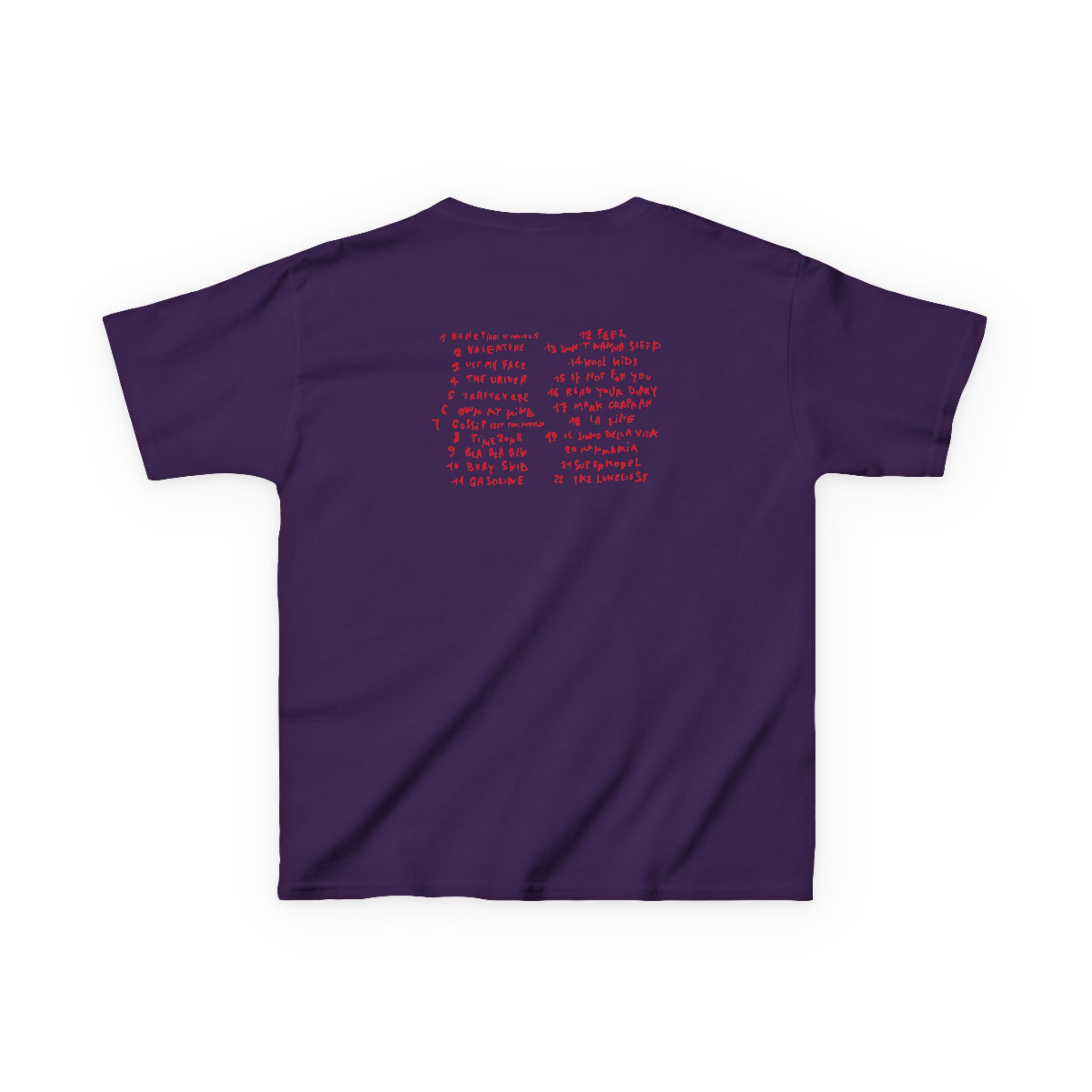 Kids Maneskin RUSH! Heavy Cotton™ Tee - Image 8