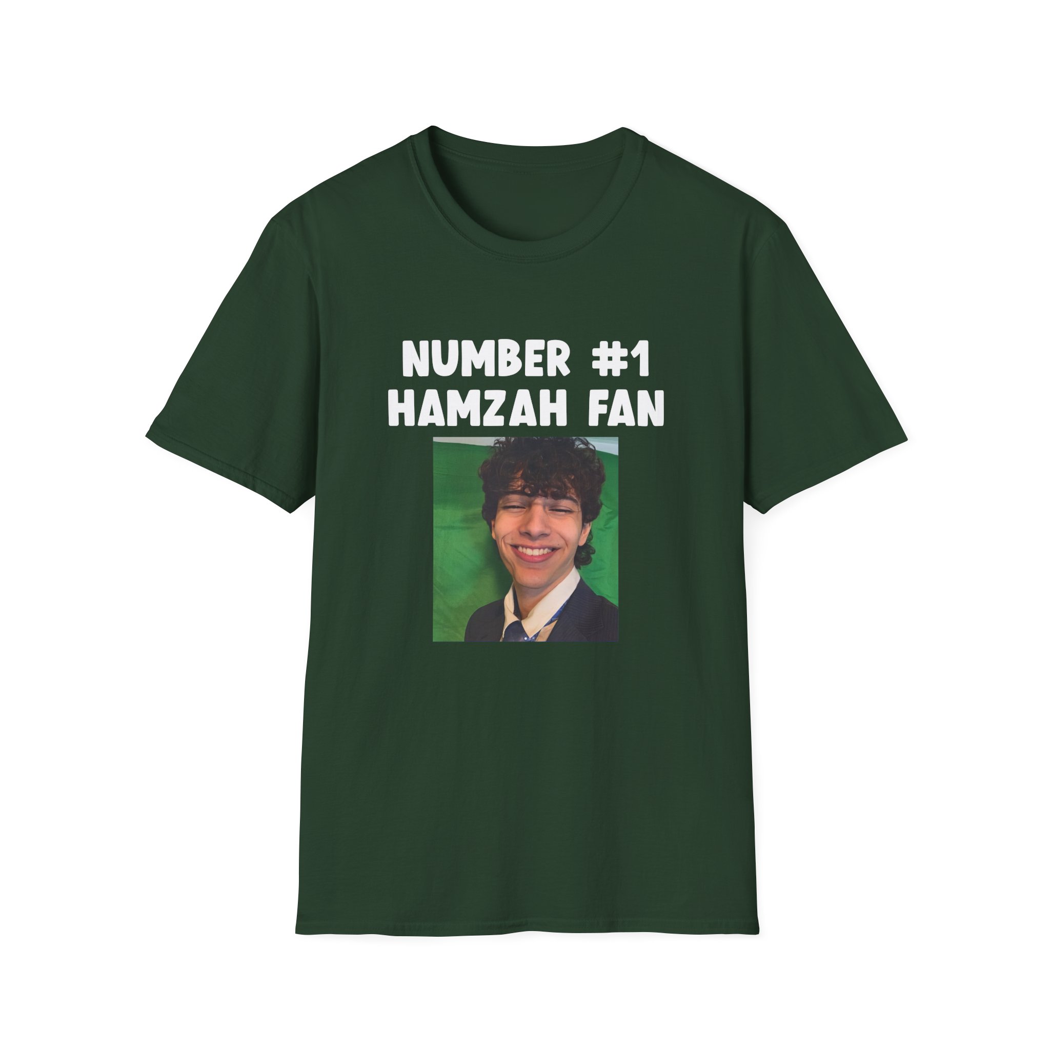 Hamza Slushynoobz Fan Unisex Softstyle T-Shirt - Image 9