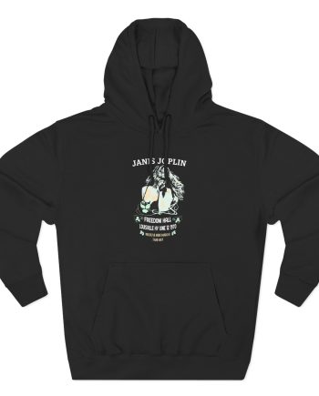 Janis Joplin Freedom Hall Three-Panel Fleece Hoodie