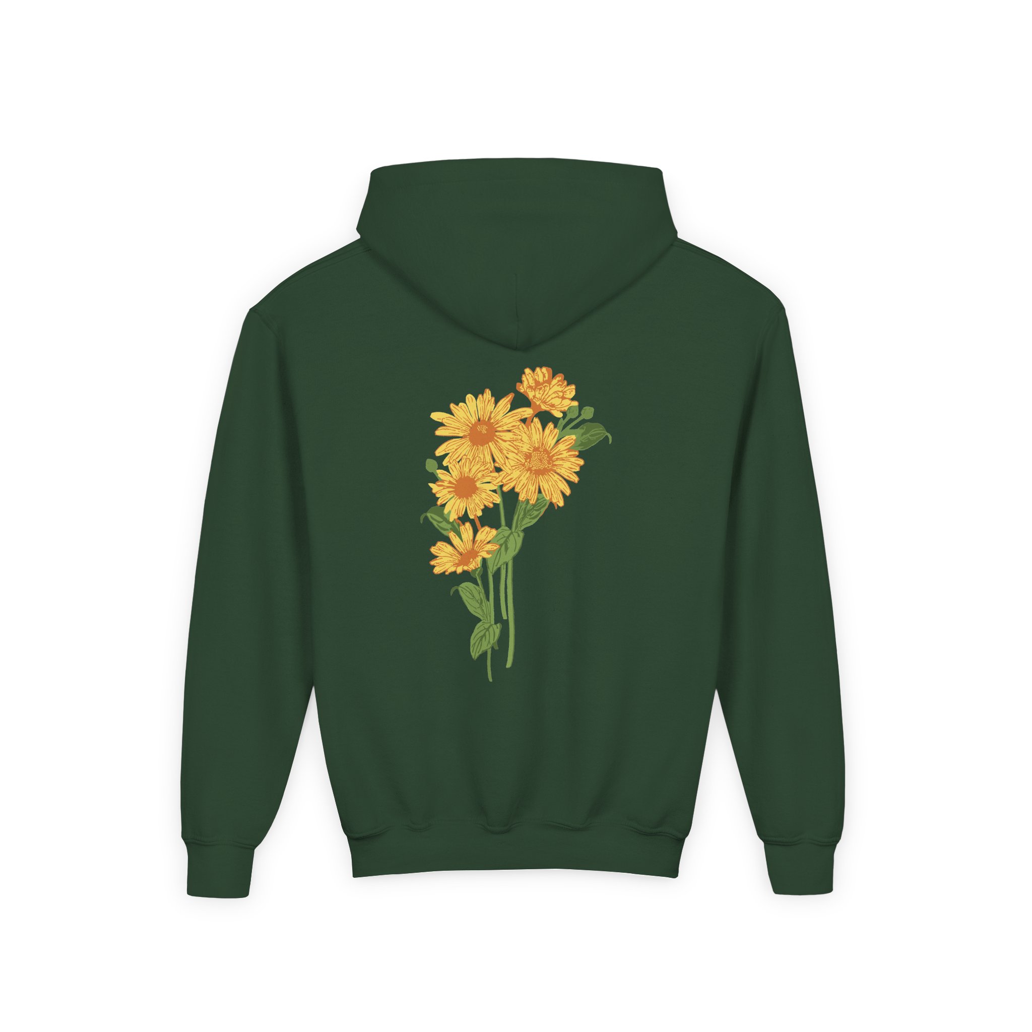 Janis Joplin Sherpa Fleece Youth Heavy Blend Hooded Sweatshirt - Image 8