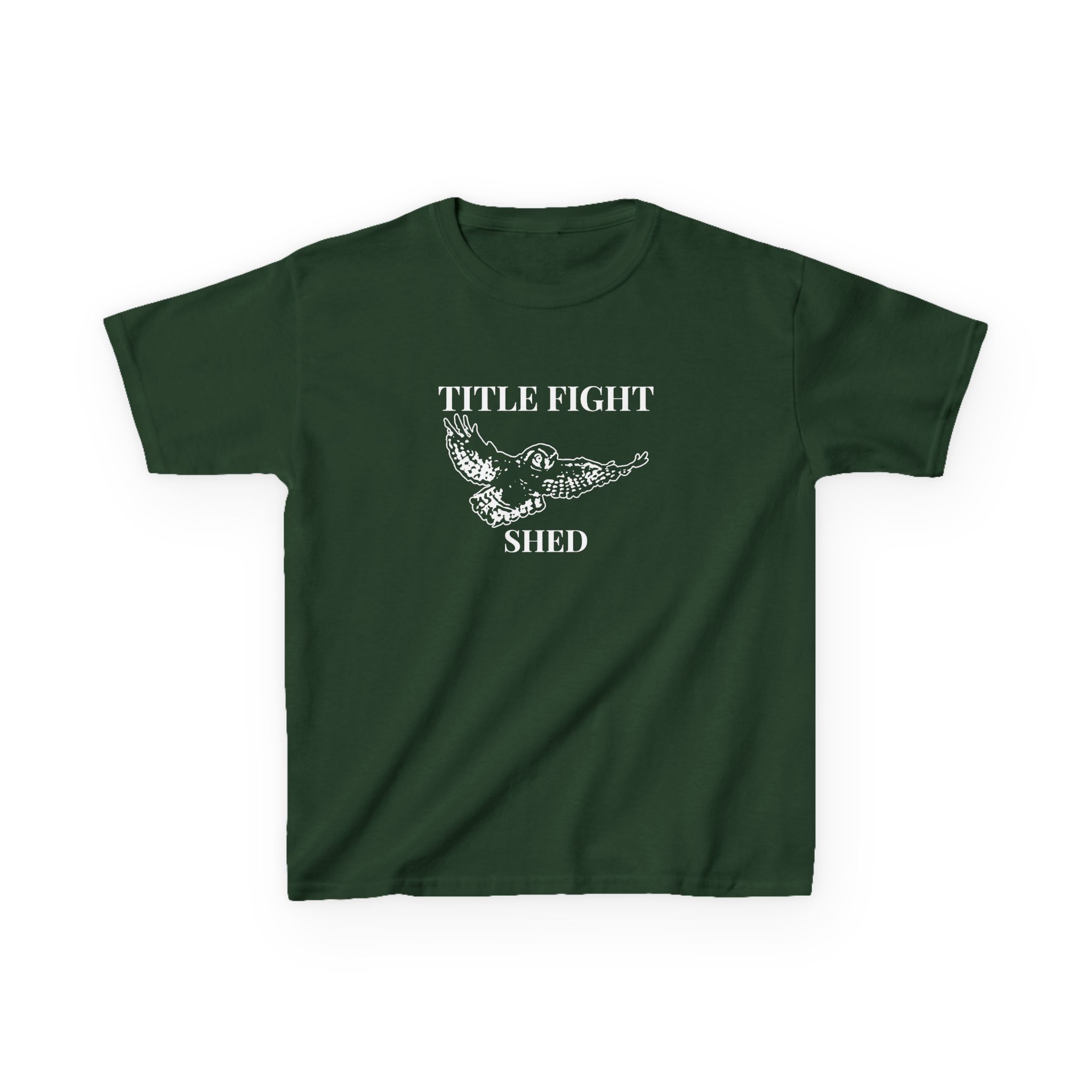 Kids Cold Cuts Title Fight Shed Owl Heavy Cotton™ Tee - Image 5