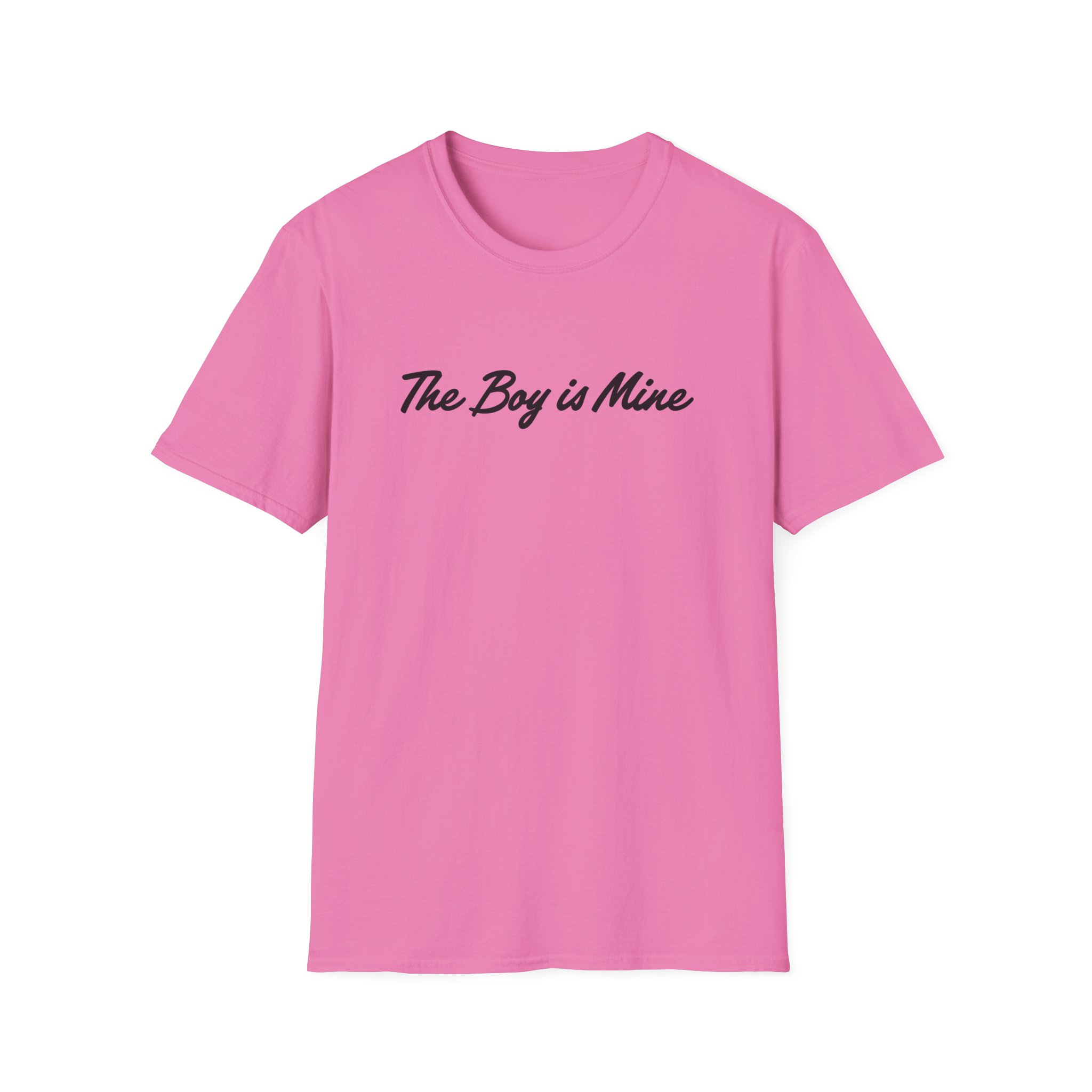 AG the boy is mine Unisex Softstyle T-Shirt - Image 23