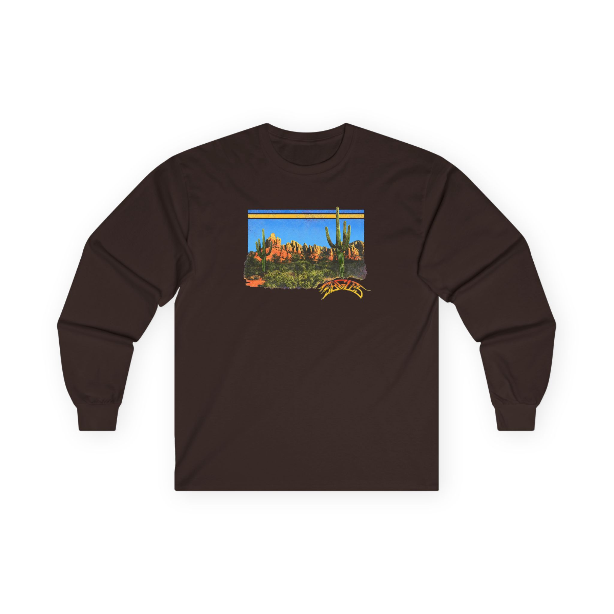 The Eagles Peaceful Easy Feeling Desert Unisex Ultra Cotton Long Sleeve Tee - Image 5