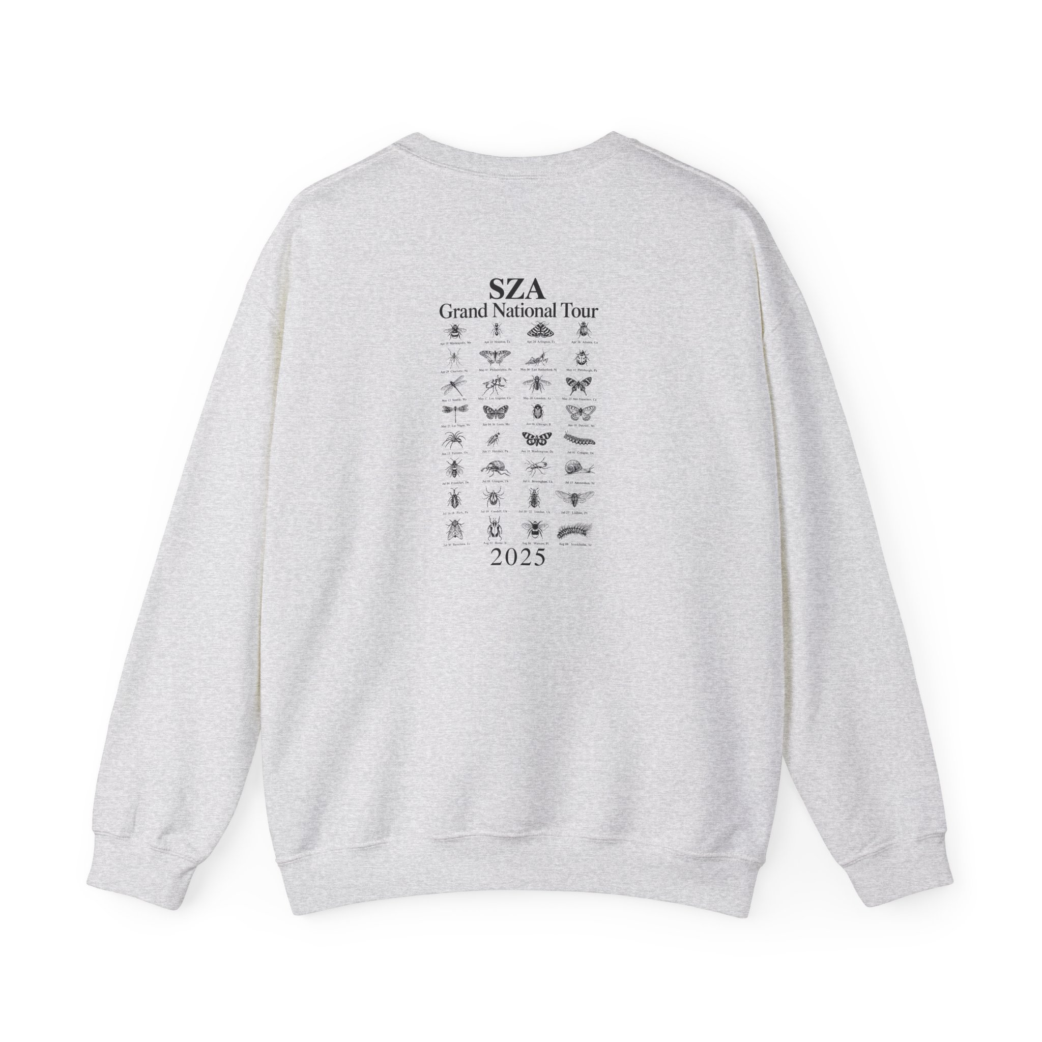 Sza Sos Grand National Tour Unisex Heavy Blend™ Crewneck Sweatshirt - Image 4