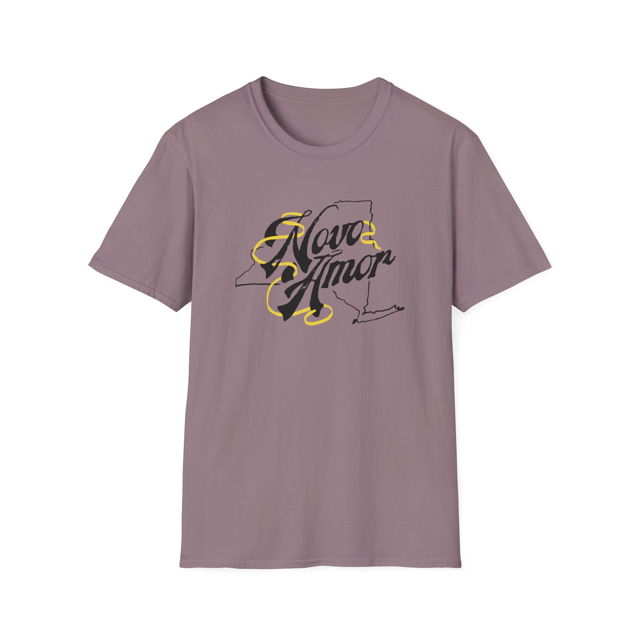 Novo Amor Ny Ribbon Unisex Softstyle T-Shirt - Image 21