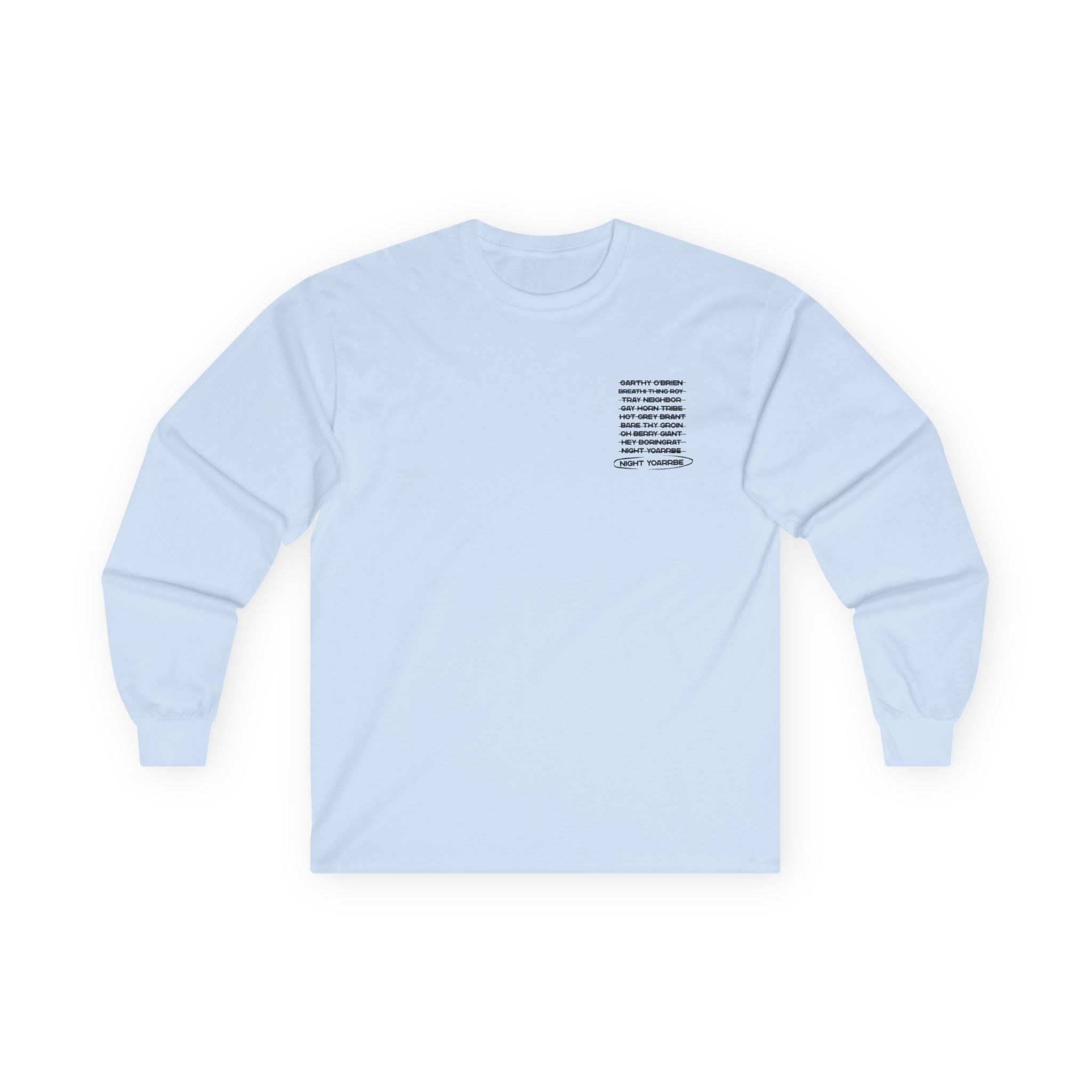 Dropout Night Yorb Anagram Unisex Ultra Cotton Long Sleeve Tee - Image 9