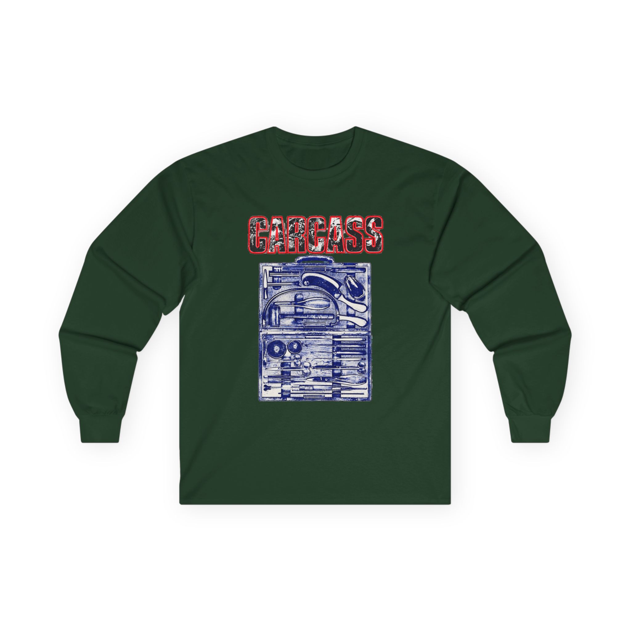 Carcass Certificate of Death Unisex Ultra Cotton Long Sleeve Tee - Image 7