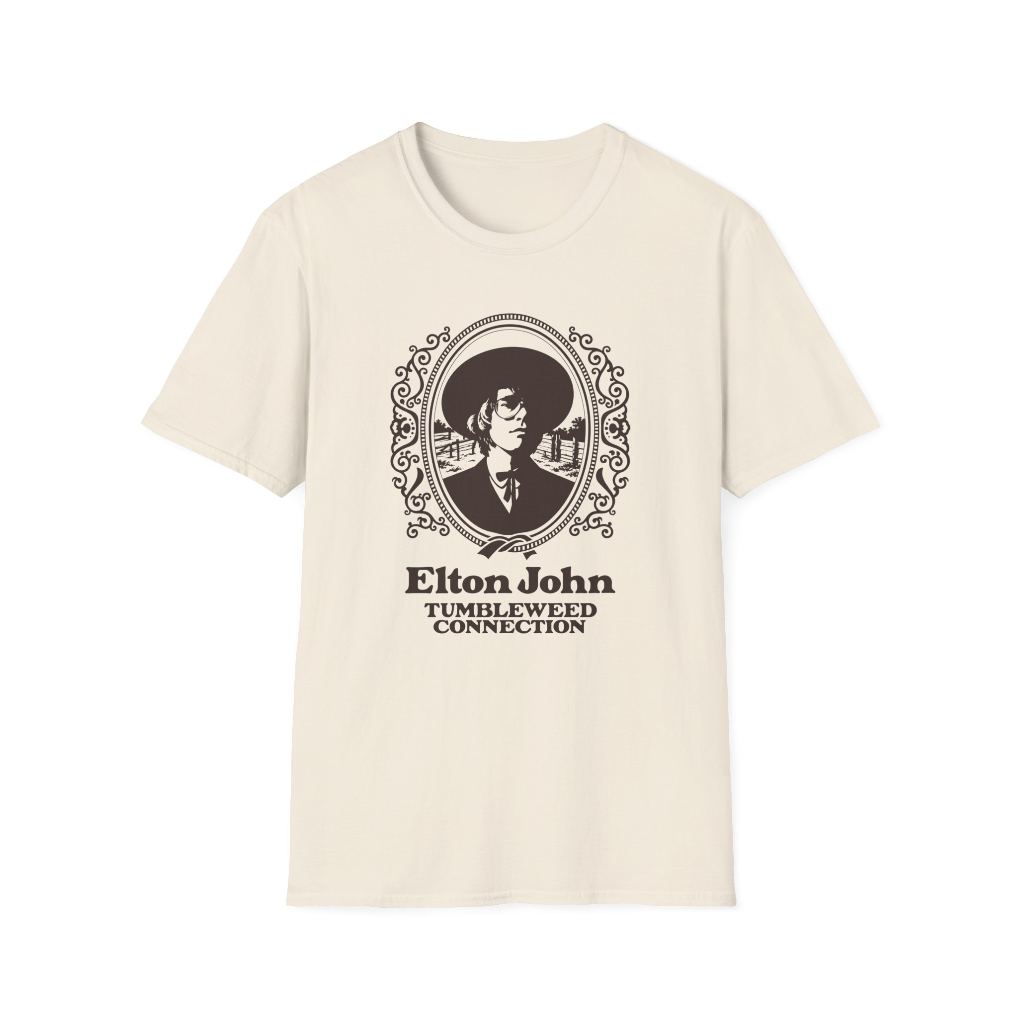 Ej Farewell Tumbleweed Connection Unisex Softstyle T-Shirt - Image 5