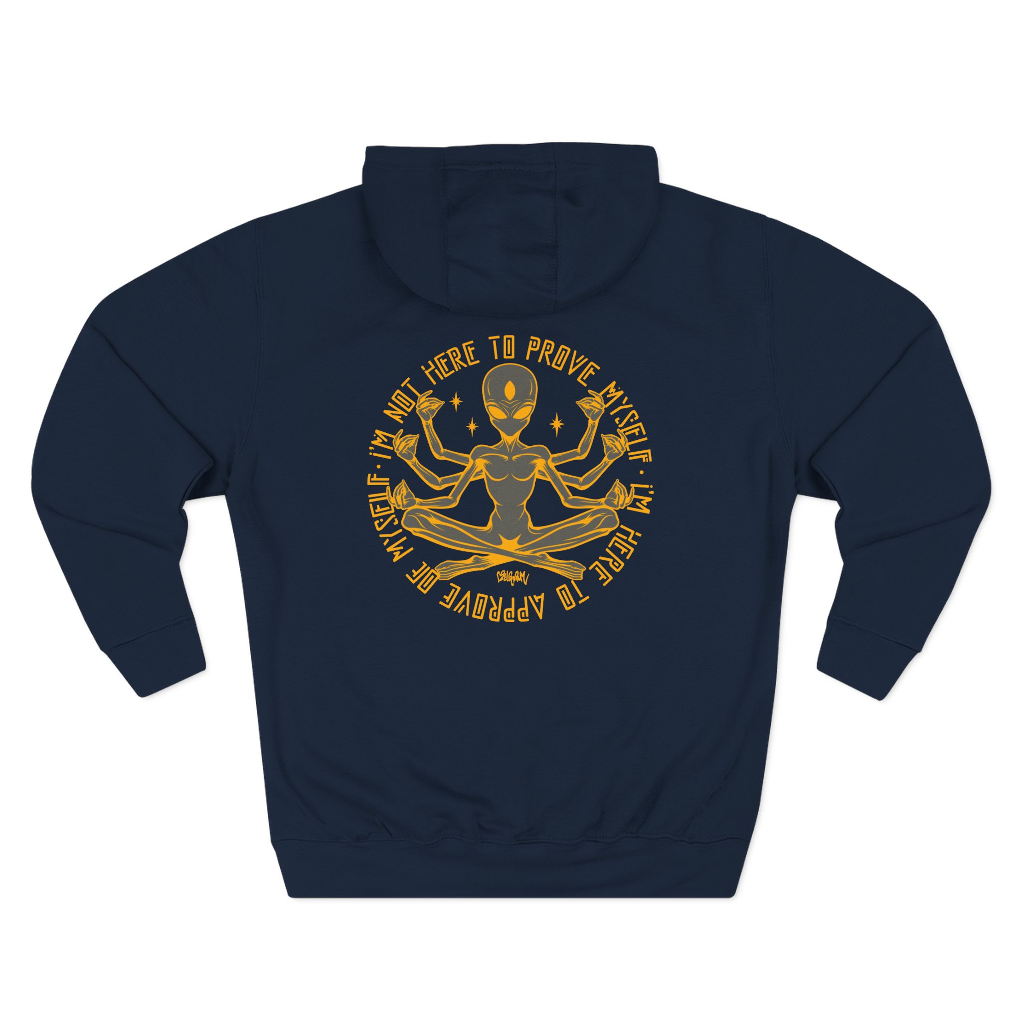 Lsdream Cosmic Upgrade Three-Panel Fleece Hoodie - Image 16