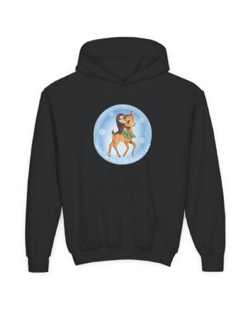 AG Santa Tell Me Youth Heavy Blend Hooded Sweatshirt