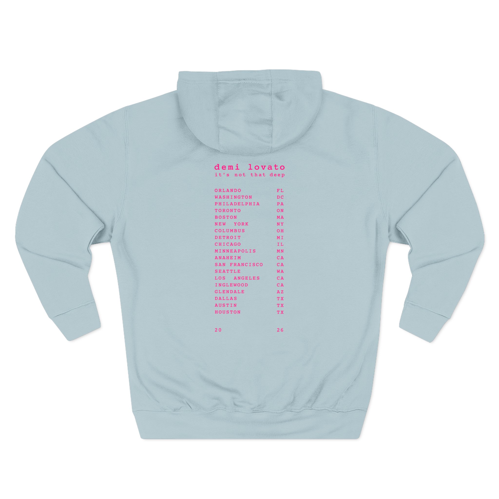 D L Three-panel Fleece Hoodie - Image 10