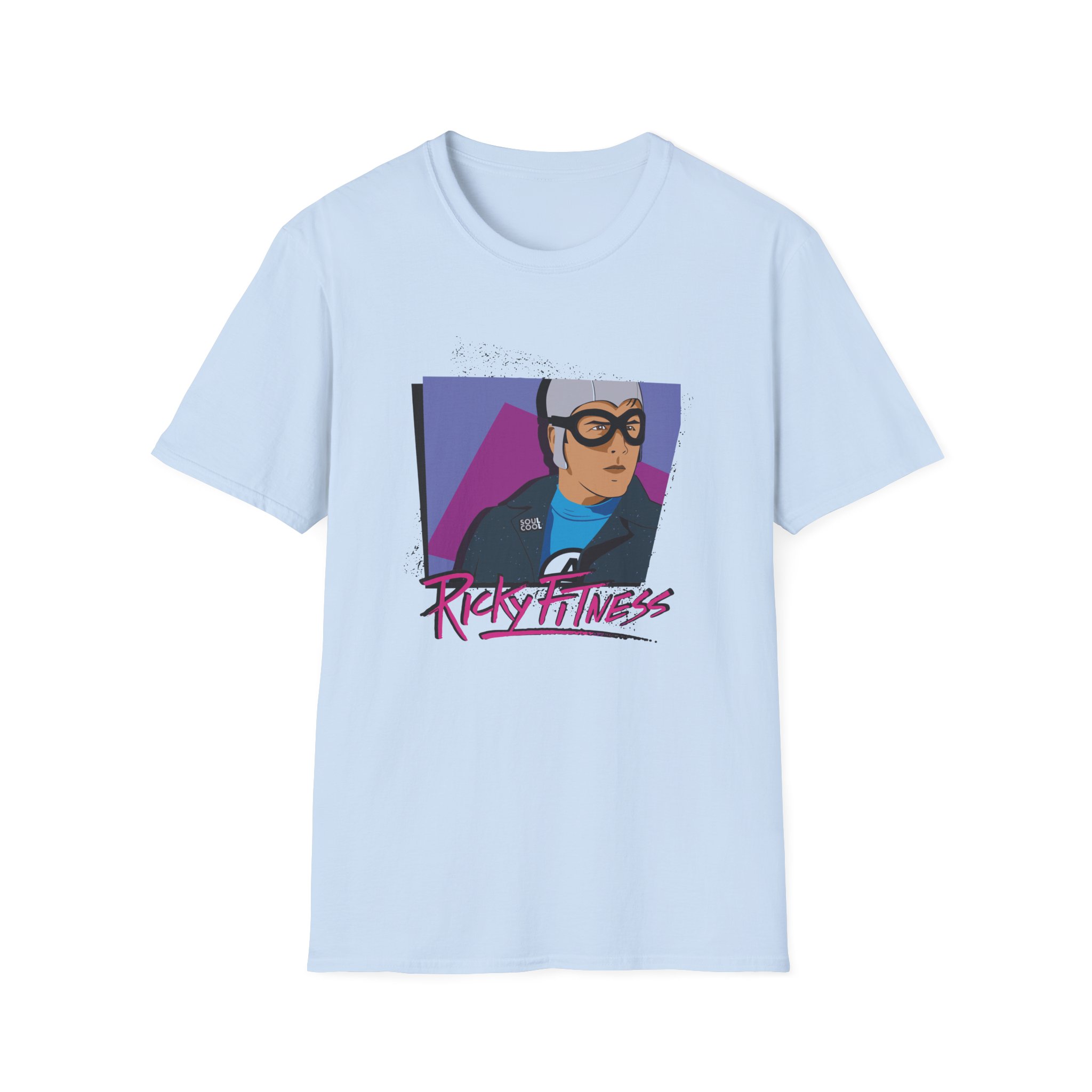 The Aquabats Ricky Fitness Soul Cool Unisex Softstyle T-Shirt - Image 19