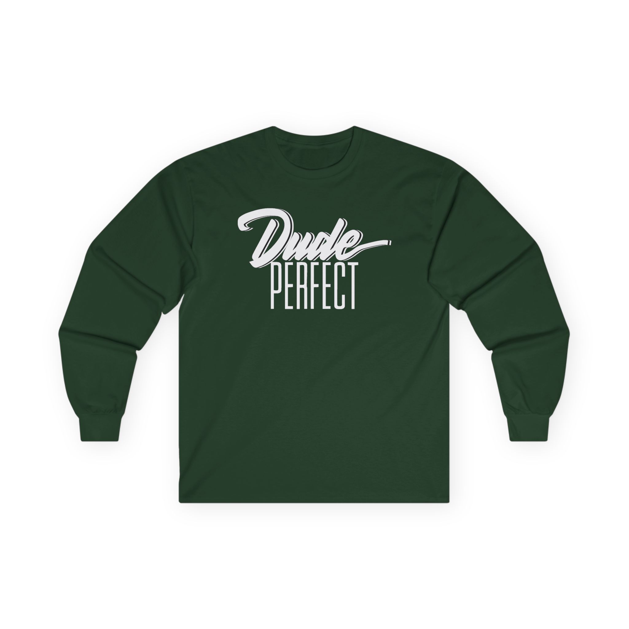 Dude Perfect Dude Script Unisex Ultra Cotton Long Sleeve Tee - Image 7
