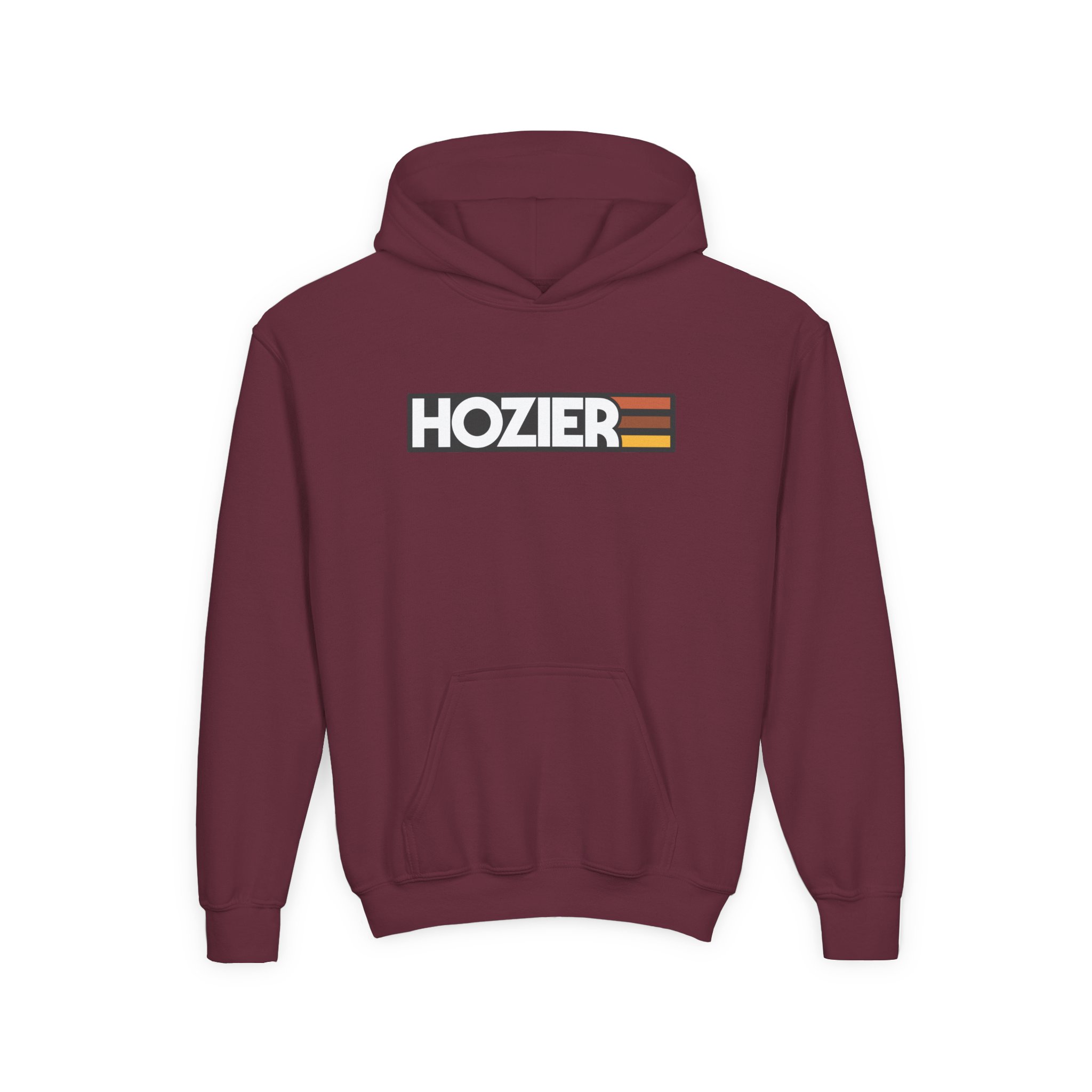 Hozier Icon Logo Youth Heavy Blend Hooded Sweatshirt - Image 3