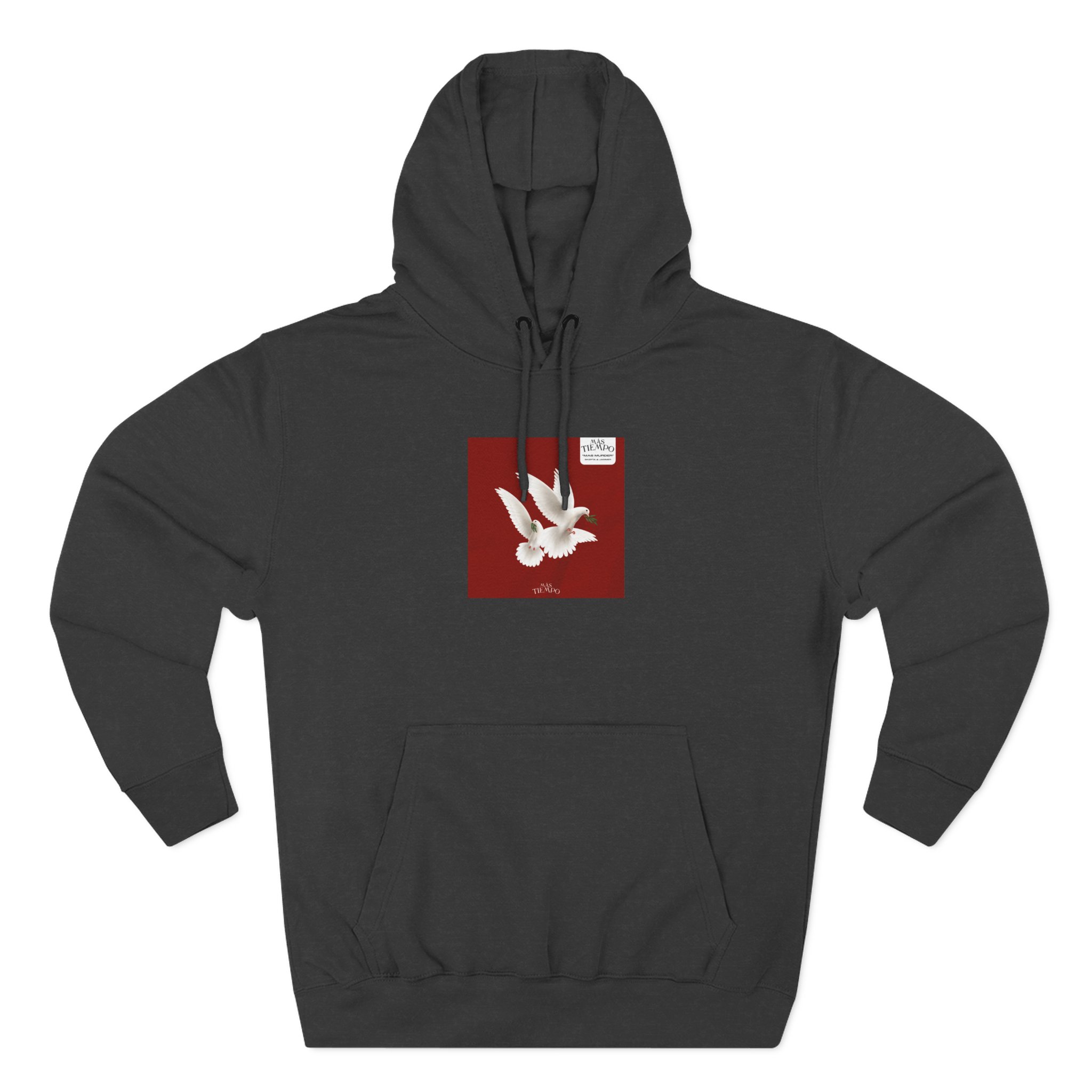 Sk Joseph Olaitan Adenuga Jr Mas Tiempo Grime Hip Hop Three-Panel Fleece Hoodie - Image 3