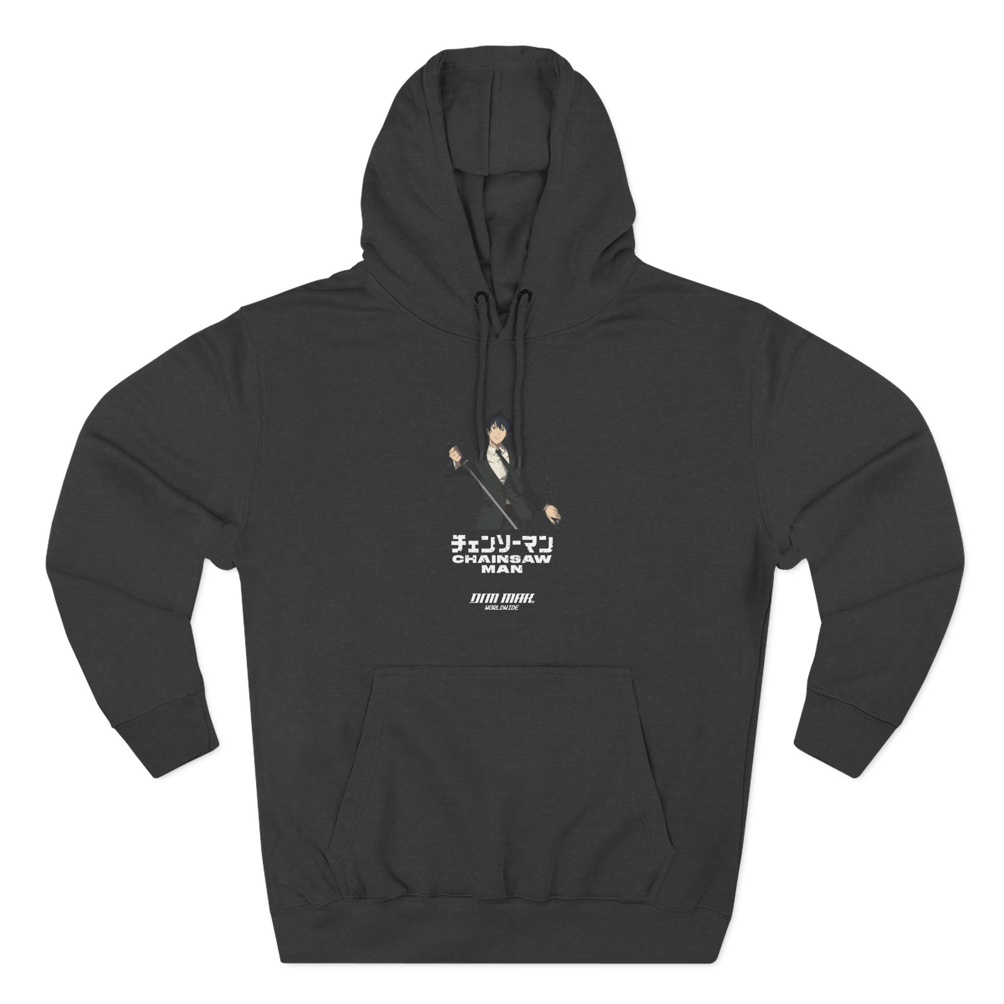 Chainsaw Man X Dim Mak Aki Three-Panel Fleece Hoodie - Image 3