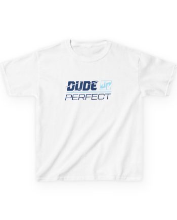 Dude Perfect Slash Wordmark Kids Heavy Cotton™ Tee