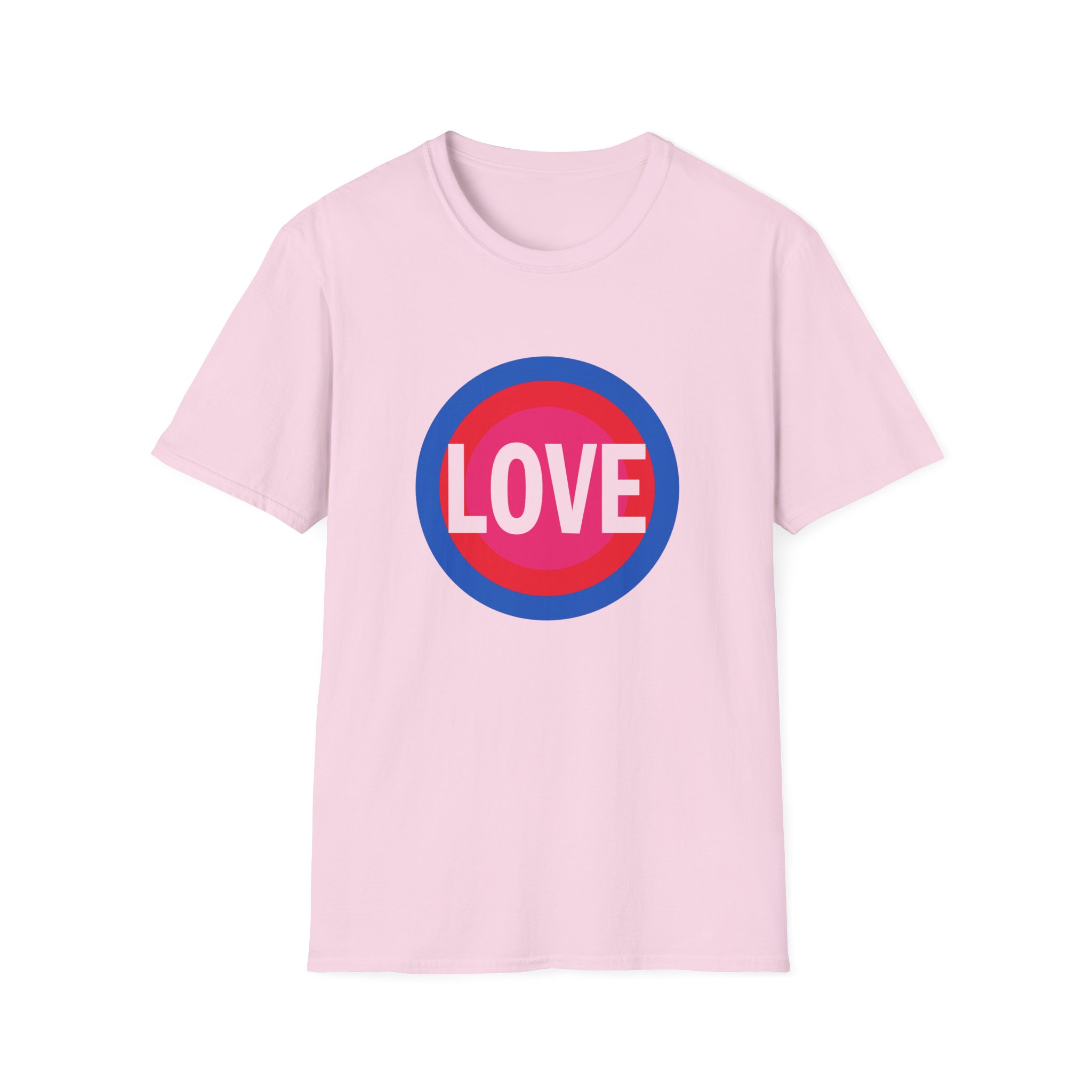John Legend Love Circle Unisex Softstyle T-Shirt - Image 21