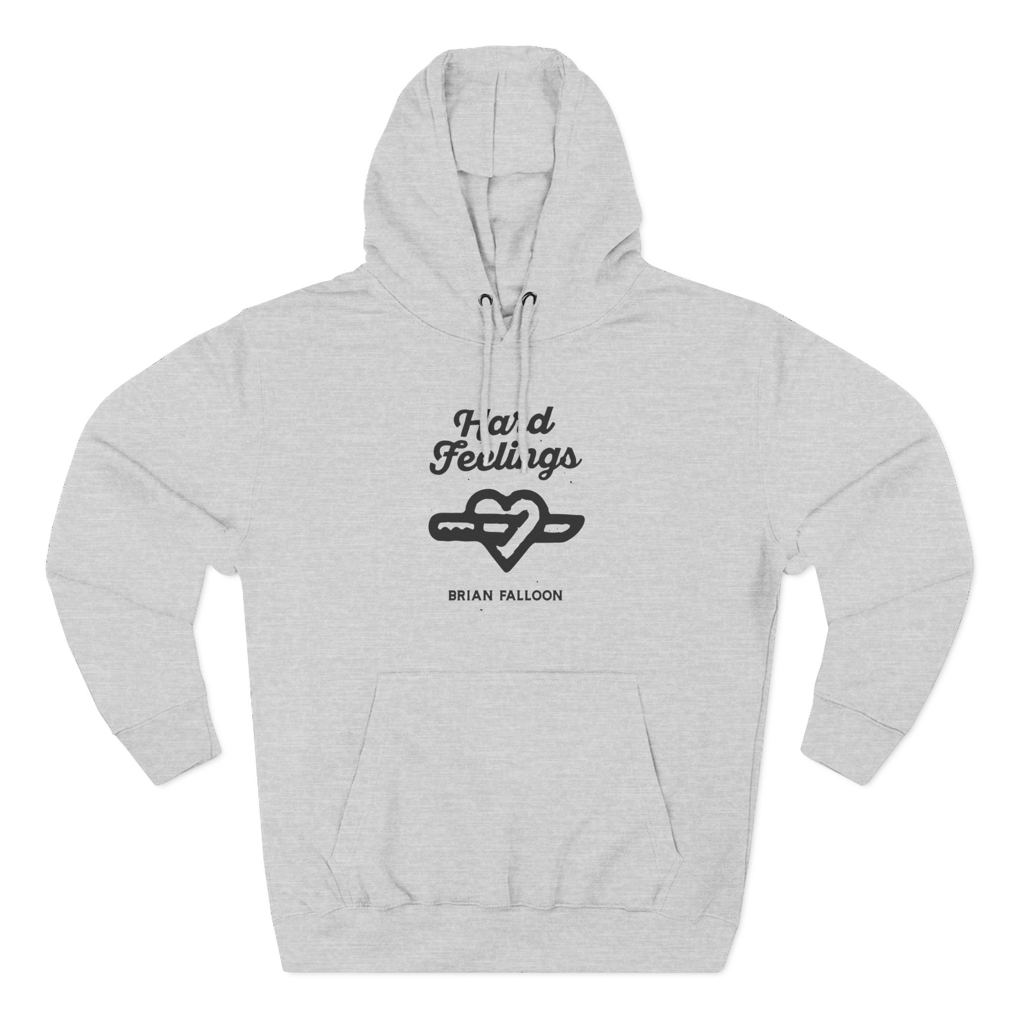 Brian Fallon Hard Feelings Three-Panel Fleece Hoodie - Image 3