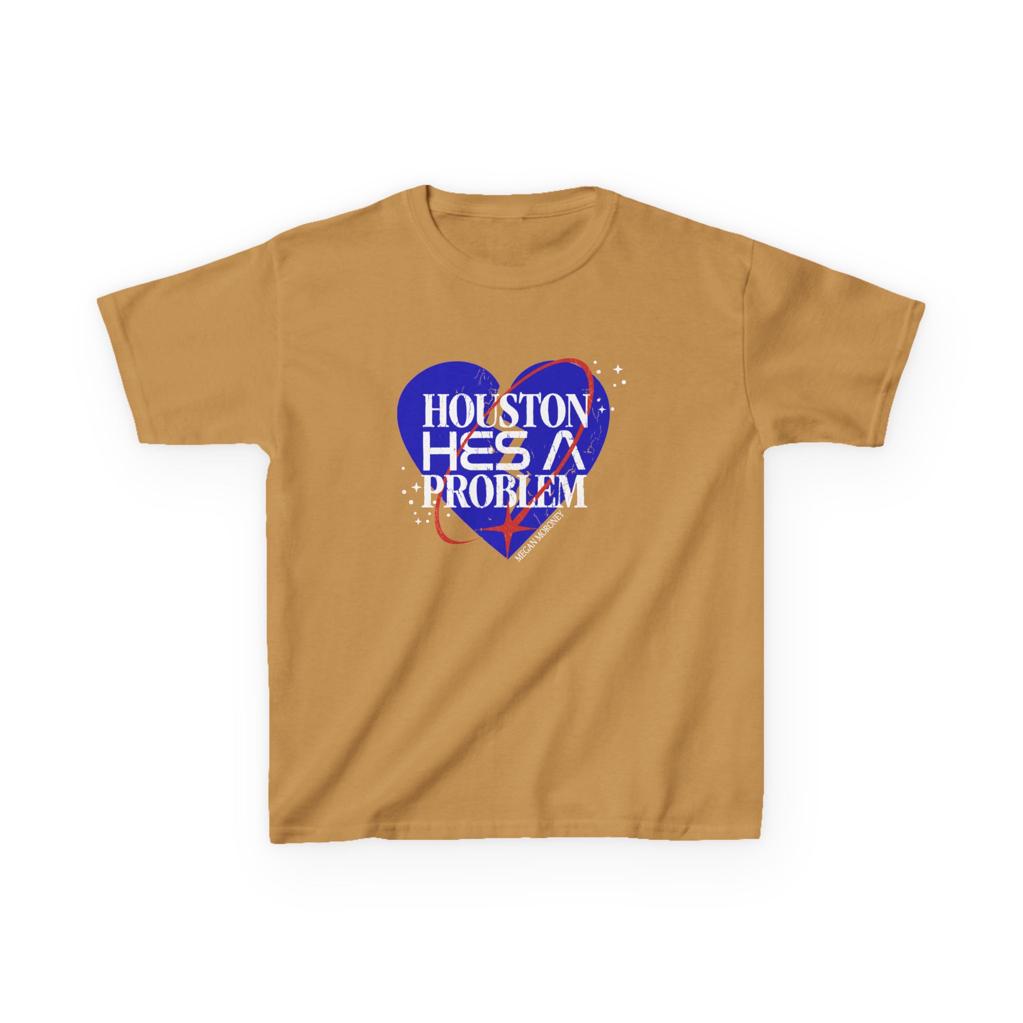 Megan Moroney Houston He's a Problem Kids Heavy Cotton™ Tee - Image 3