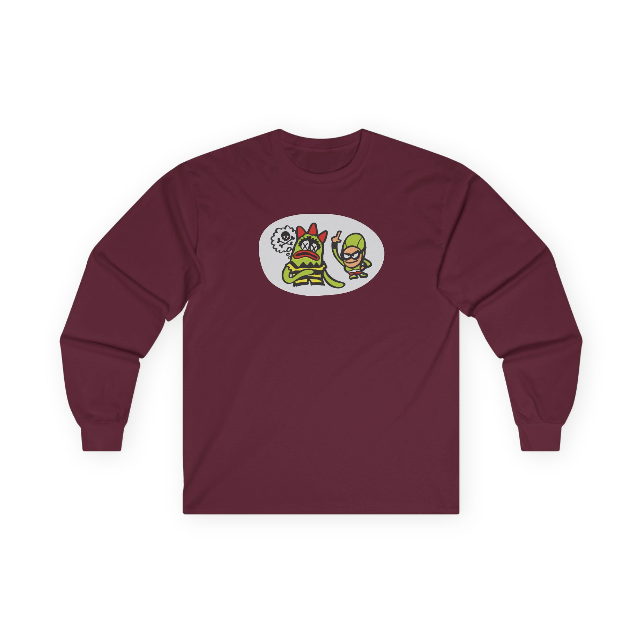 The Aquabats Bat Commander Unisex Ultra Cotton Long Sleeve Tee - Image 3