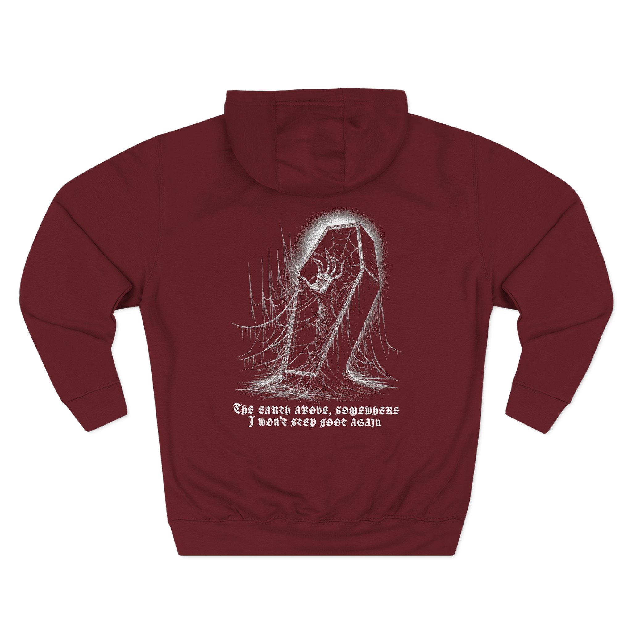 Angelmaker Coffin Three-Panel Fleece Hoodie - Image 12