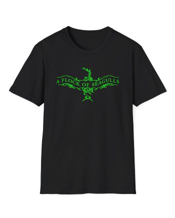 A Flock of Seagulls Logo Unisex Softstyle T-Shirt