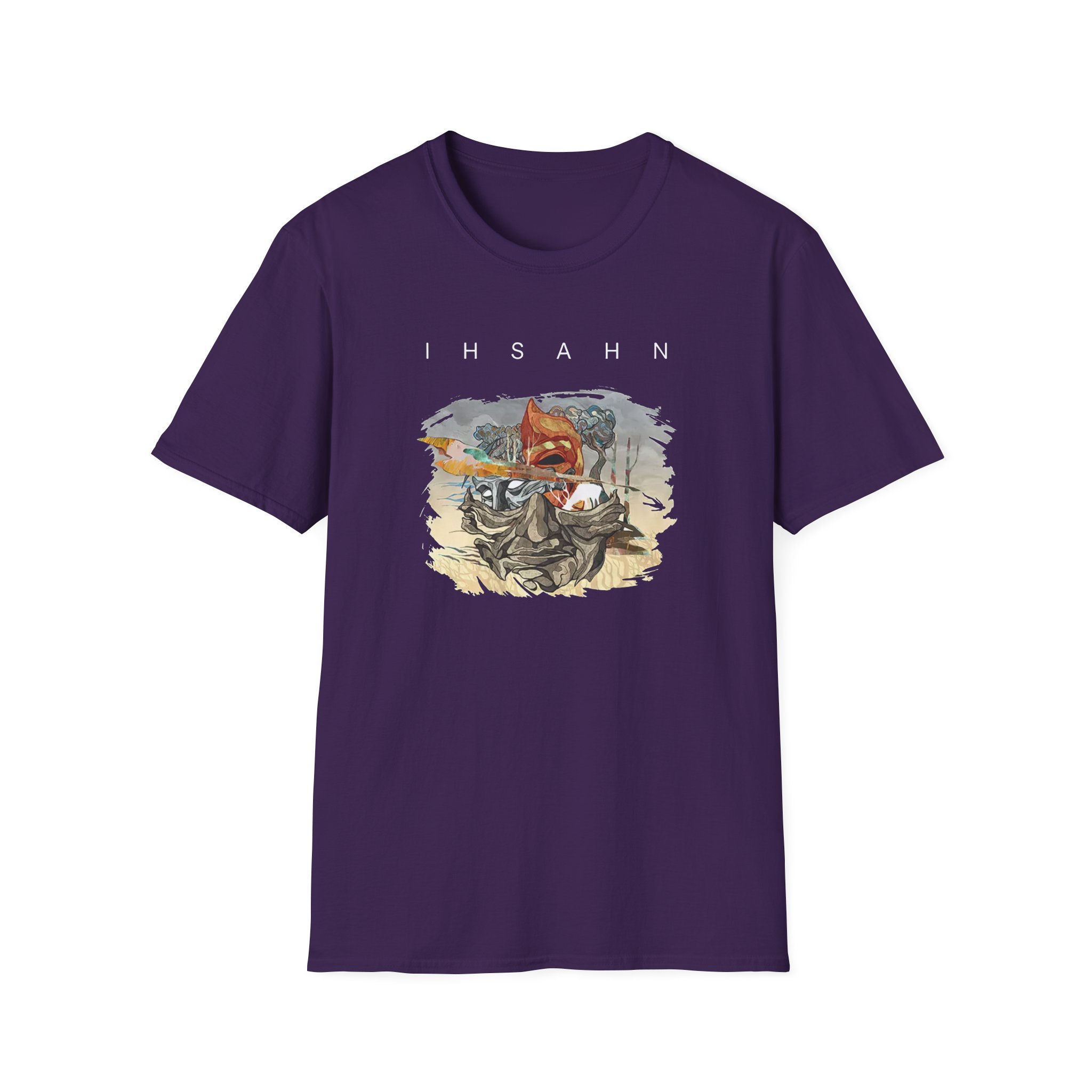 Ihsahn Twice Born Unisex Softstyle T-Shirt - Image 11