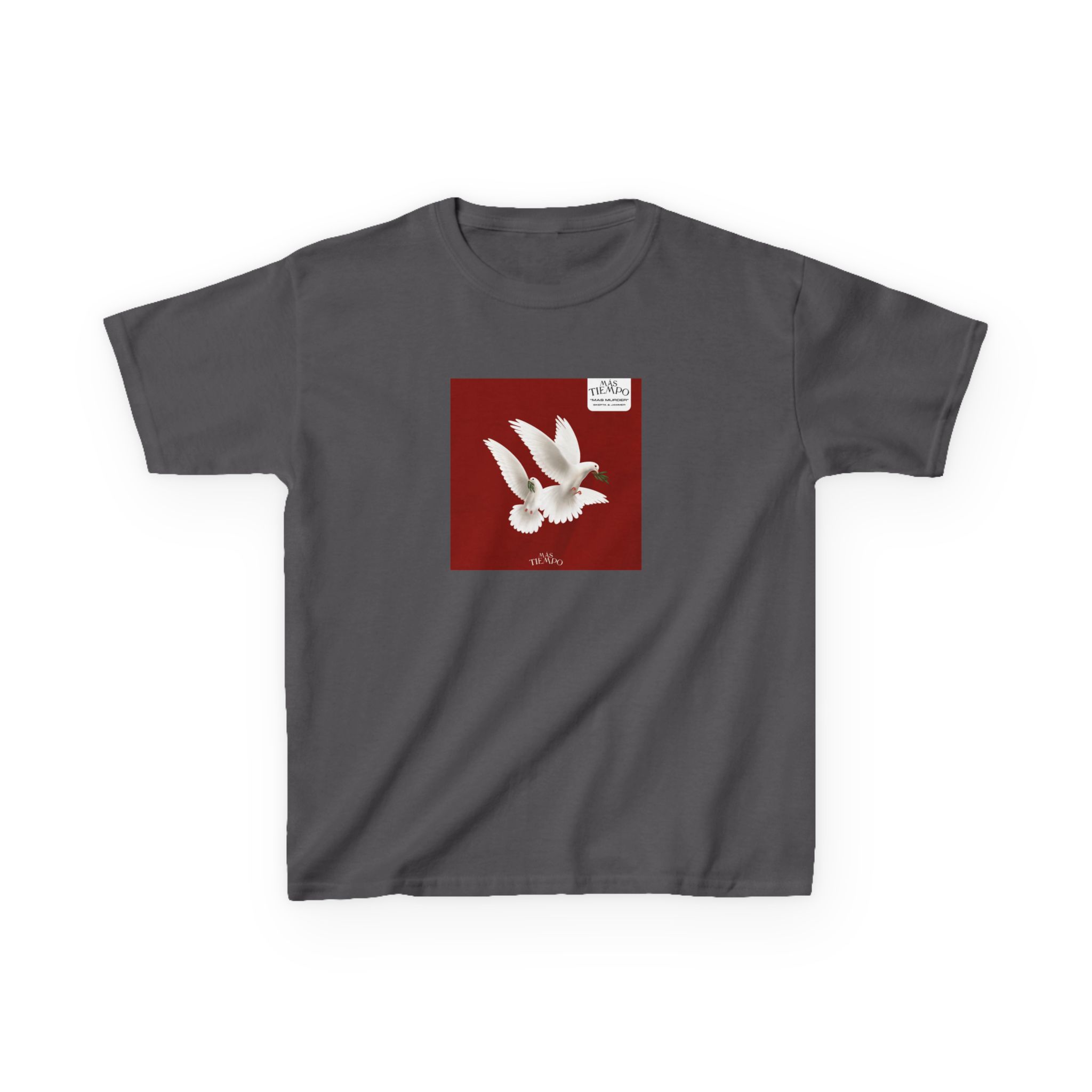 Kids Sk Joseph Olaitan Adenuga Jr Mas Tiempo Grime Hip Hop Heavy Cotton™ Tee - Image 9