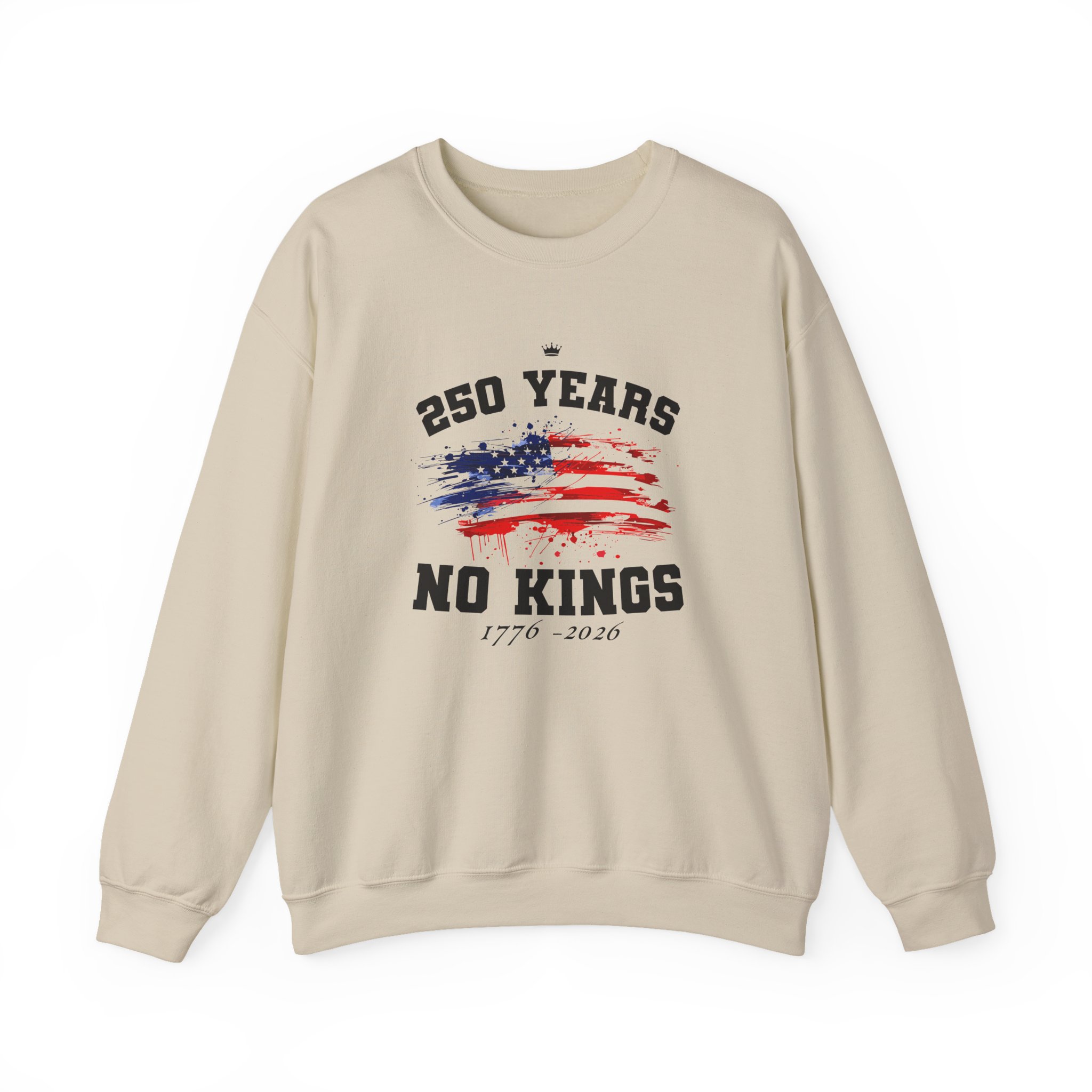Valuetainment 250 Years No Kings Unisex Heavy Blend™ Crewneck Sweatshirt - Image 5