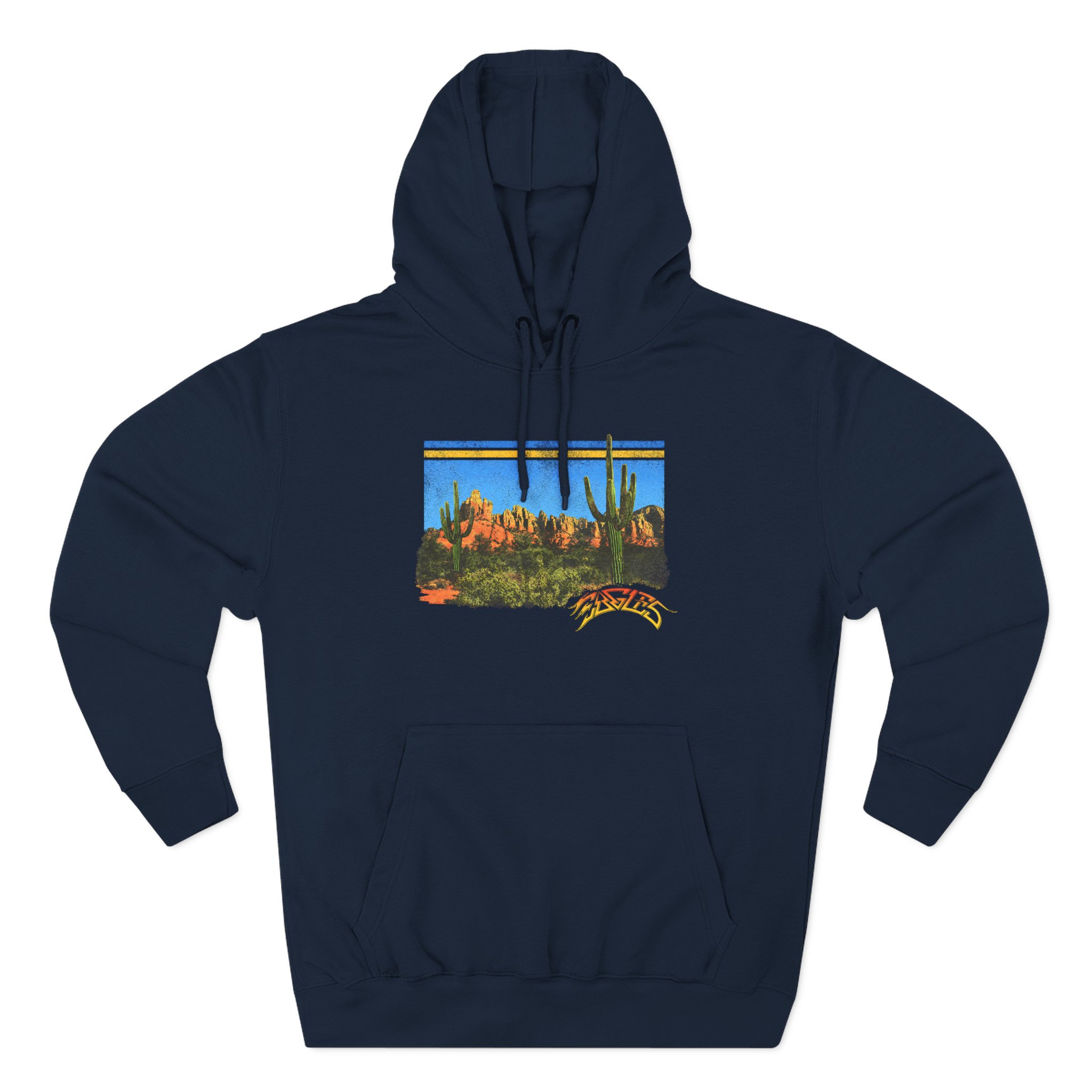 The Eagles Peaceful Easy Feeling Desert Three-Panel Fleece Hoodie - Image 9