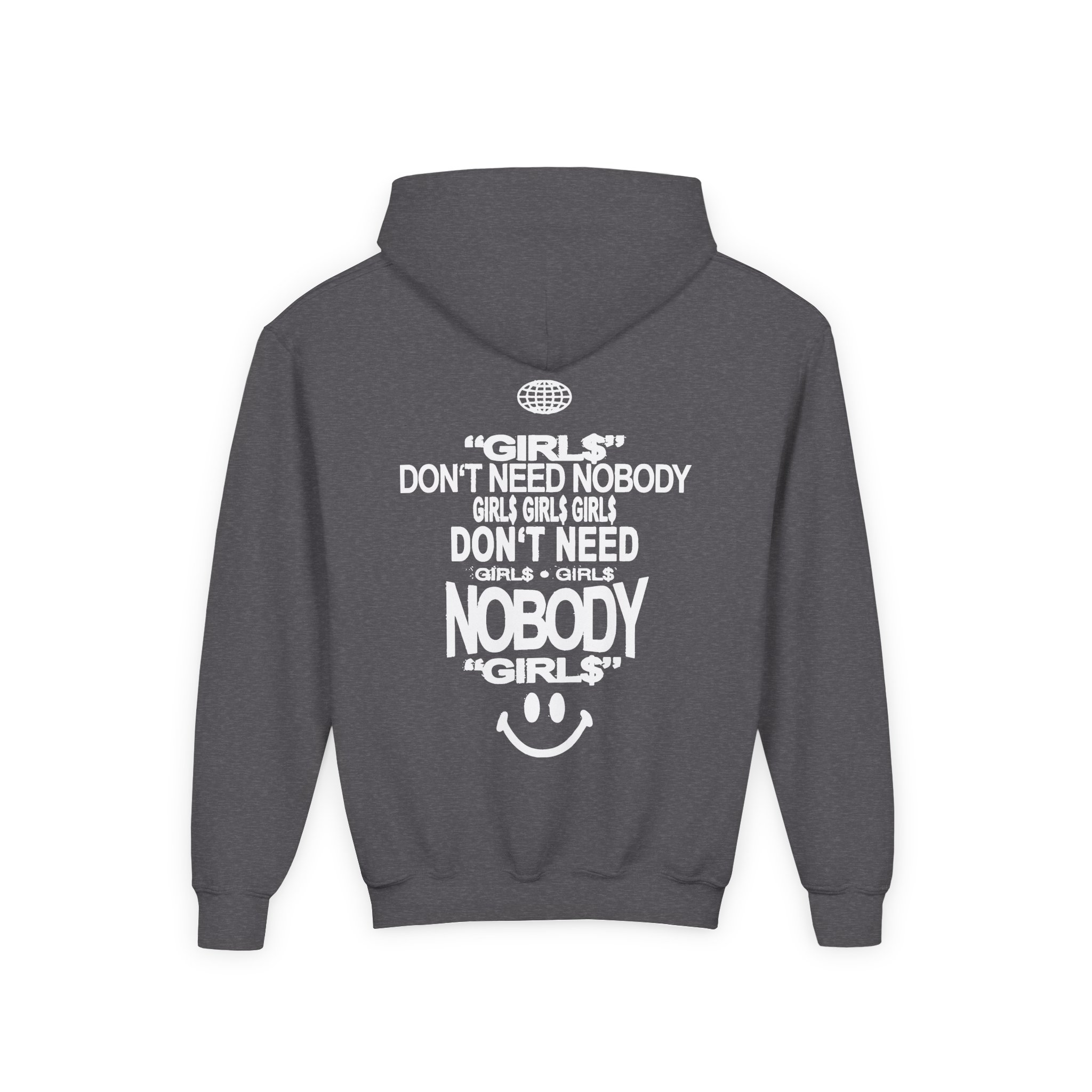 Dom Dolla Girl$ Youth Heavy Blend Hooded Sweatshirt - Image 8