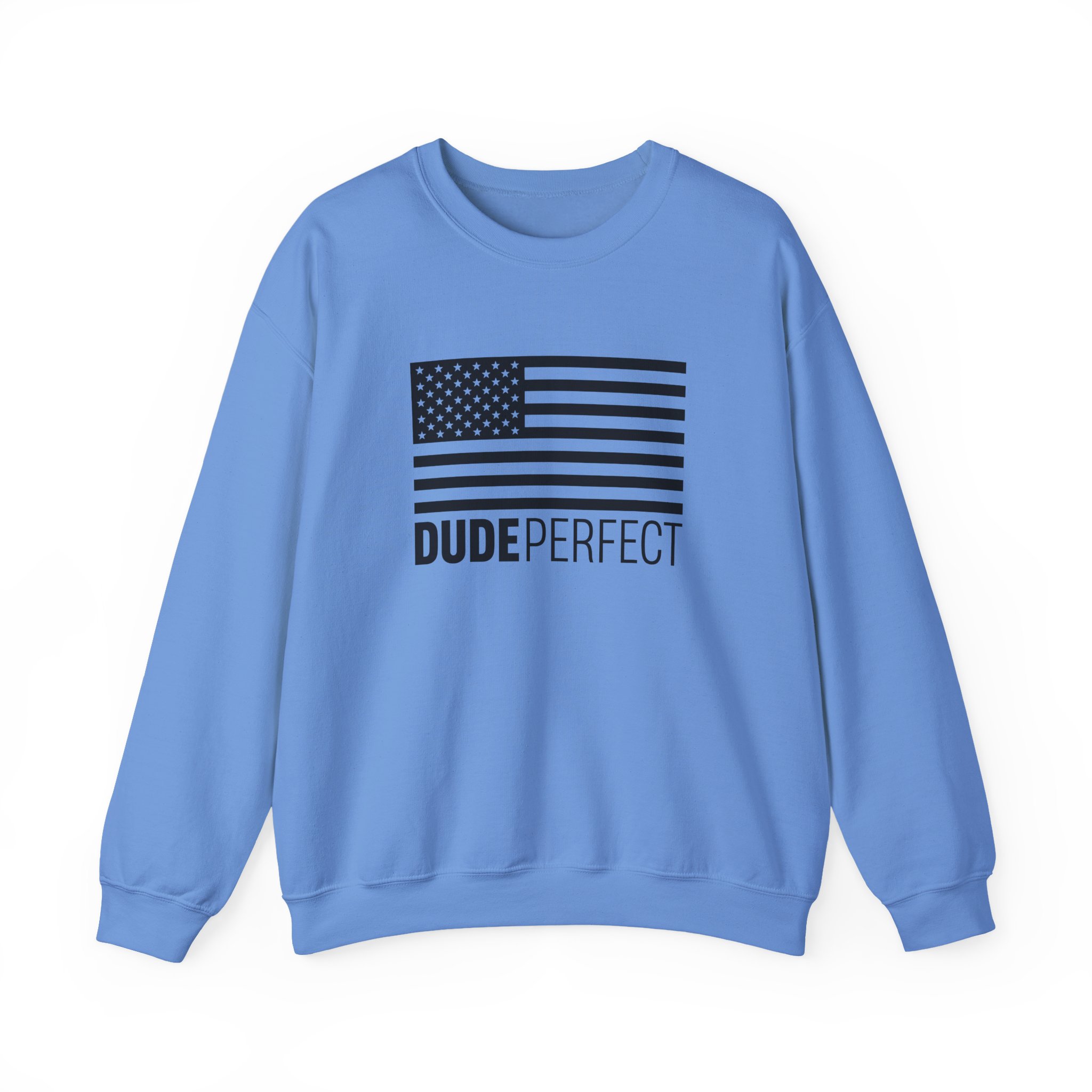 Dude Perfect Tonal Flag Unisex Heavy Blend™ Crewneck Sweatshirt - Image 15