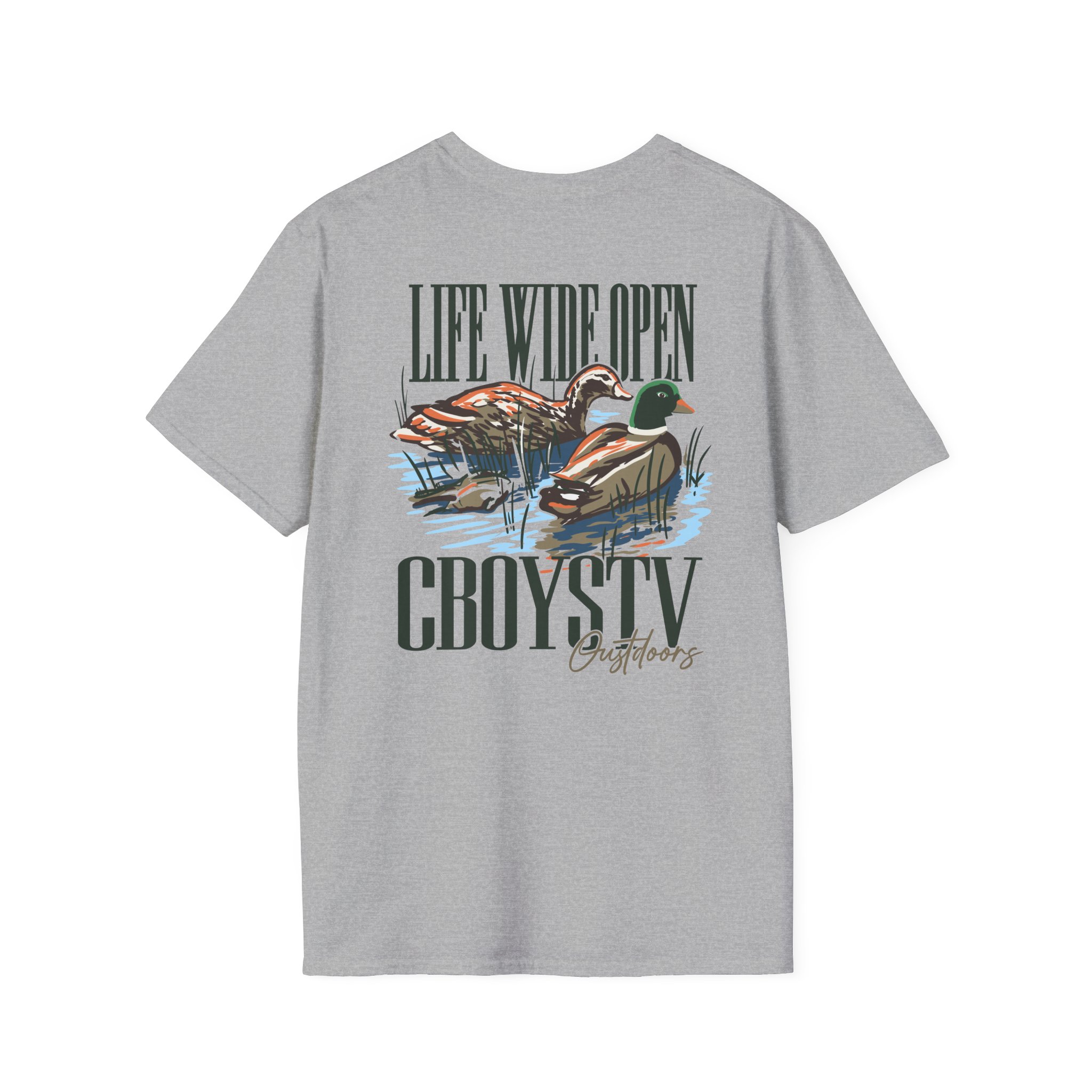 Cboystv Mallard Unisex Softstyle T-Shirt - Image 8