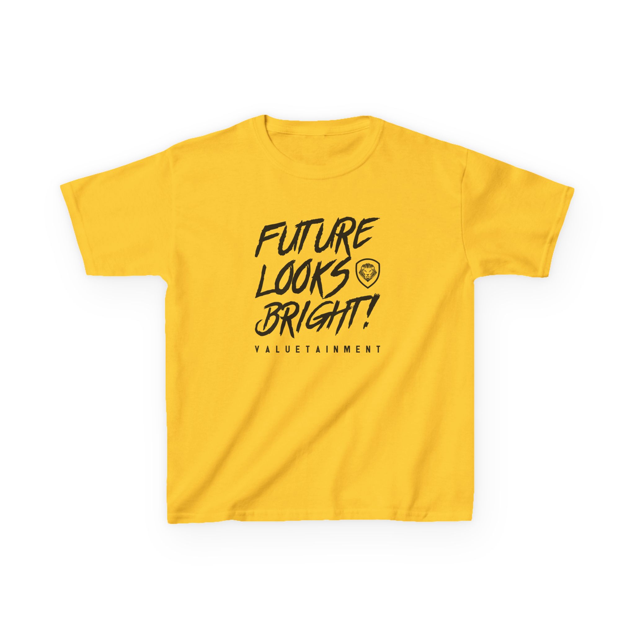 Valuetainment Future Looks Bright Kids Heavy Cotton™ Tee - Image 5