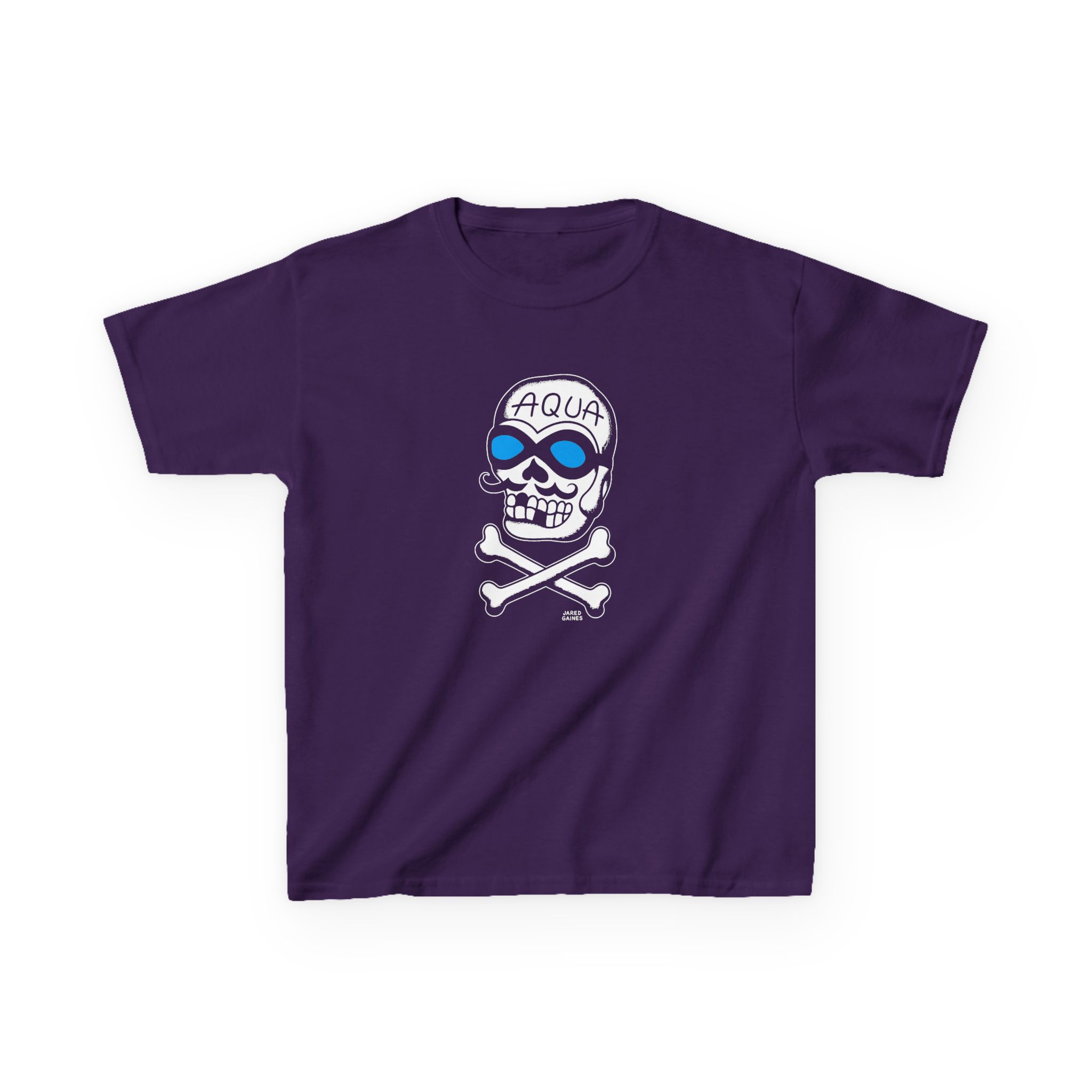 The Aquabats! * Jared Gaines AquaSkully! Kids Heavy Cotton™ Tee - Image 7