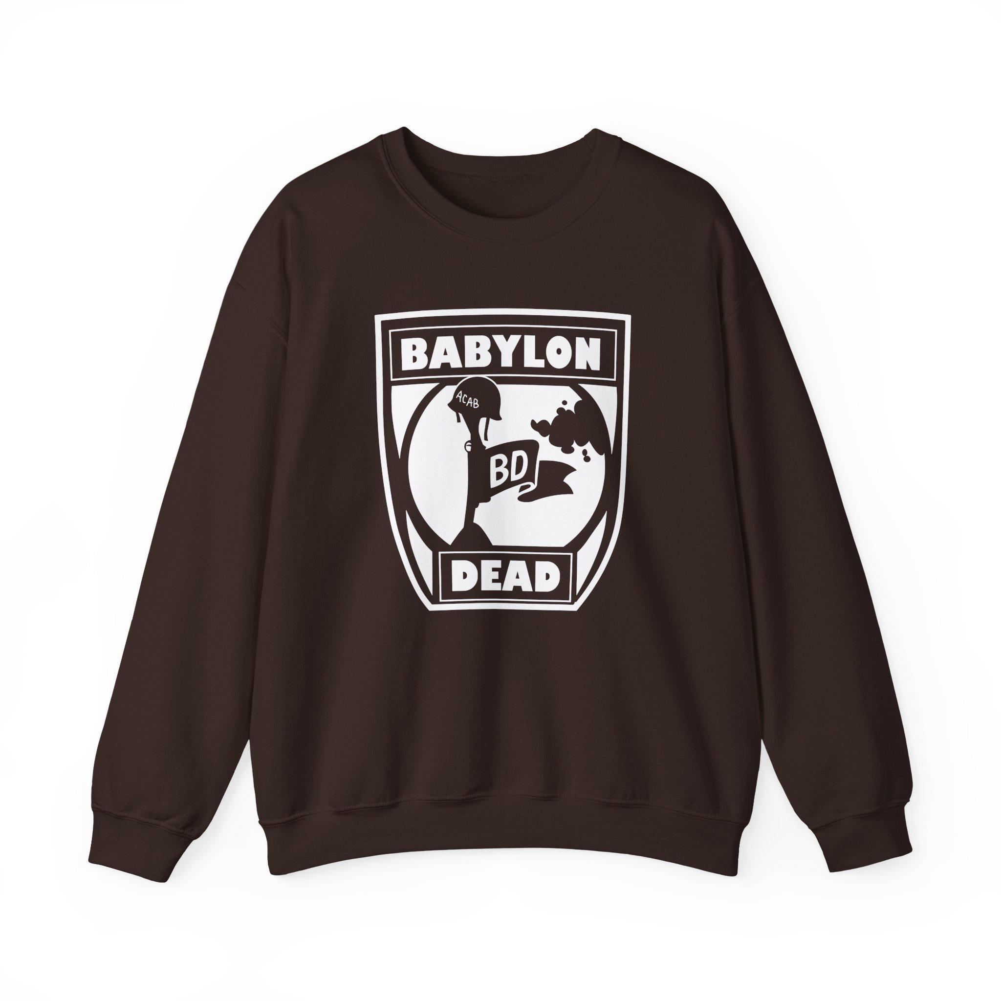 Babylon Dead Badge Unisex Heavy Blend™ Crewneck Sweatshirt - Image 5