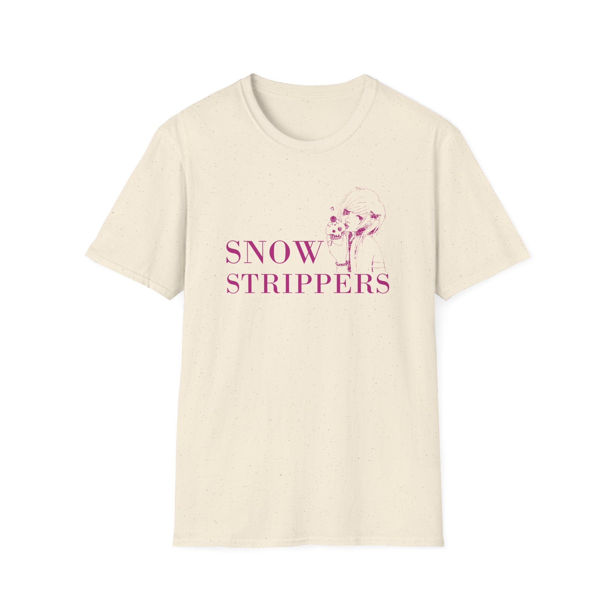 Snow Strippers Bitch Please Unisex Softstyle T-Shirt - Image 5