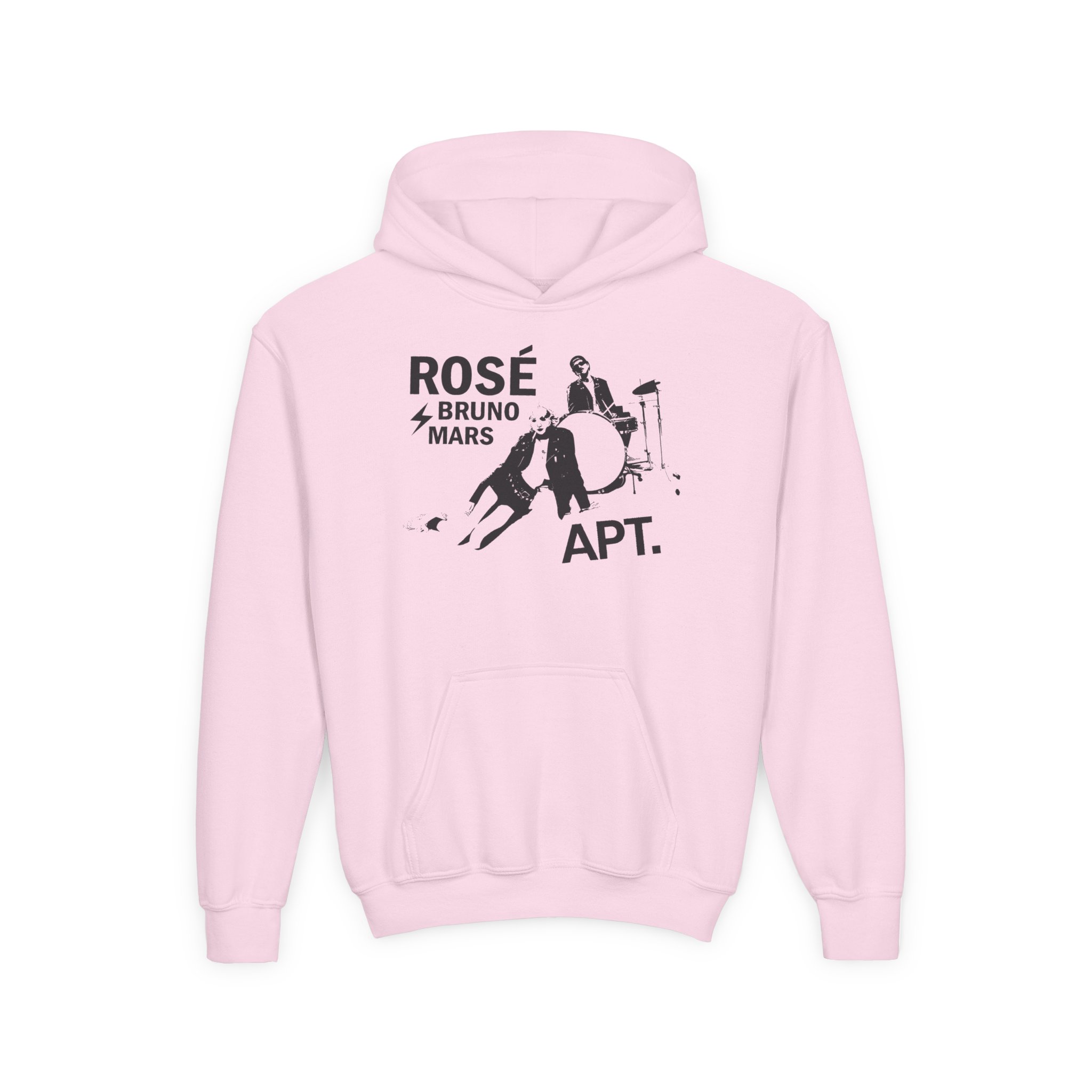 Bruno Mars Apt Youth Heavy Blend Hooded Sweatshirt - Image 7