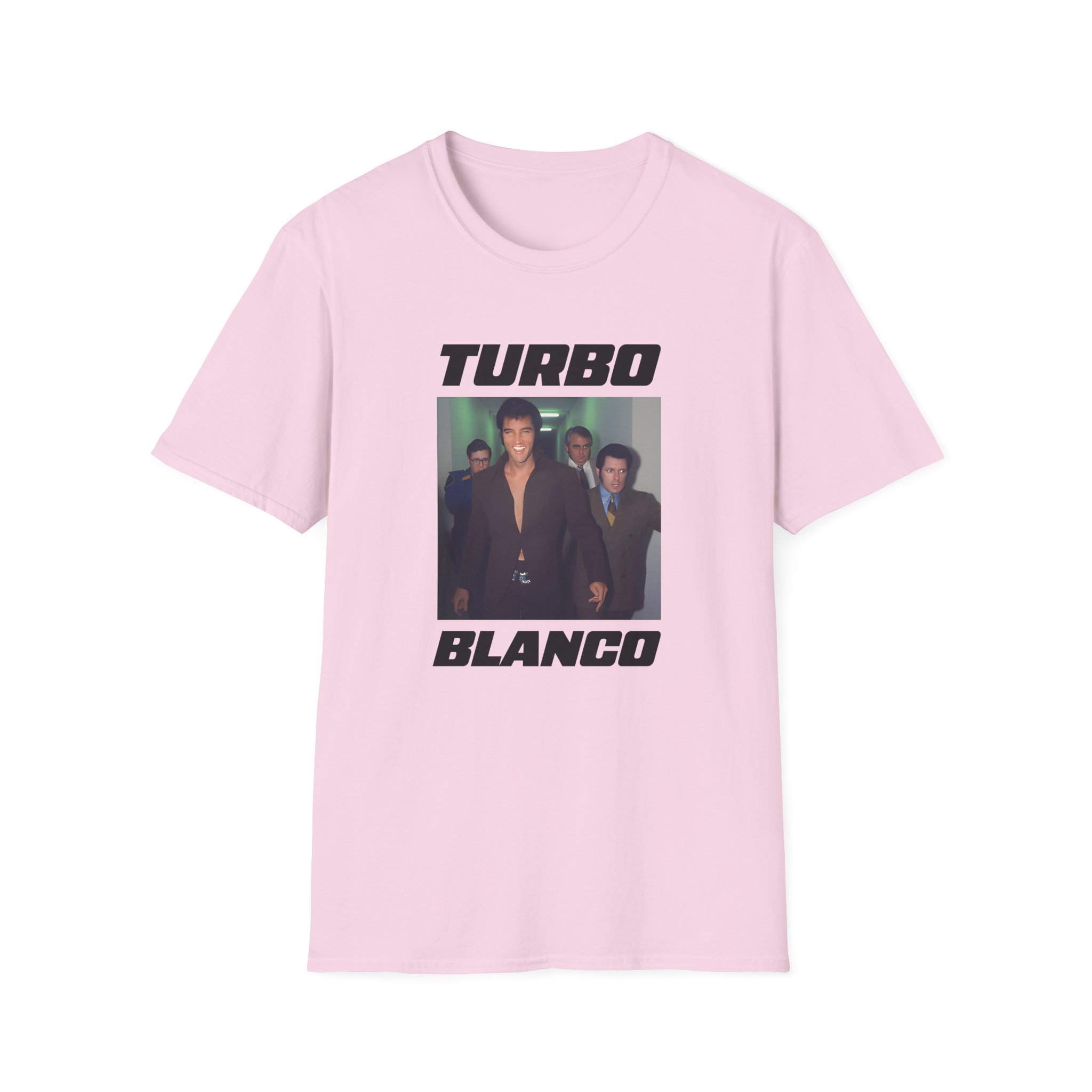 Chris Lorenzo Turbo Blanco Unisex Softstyle T-shirt - Image 23